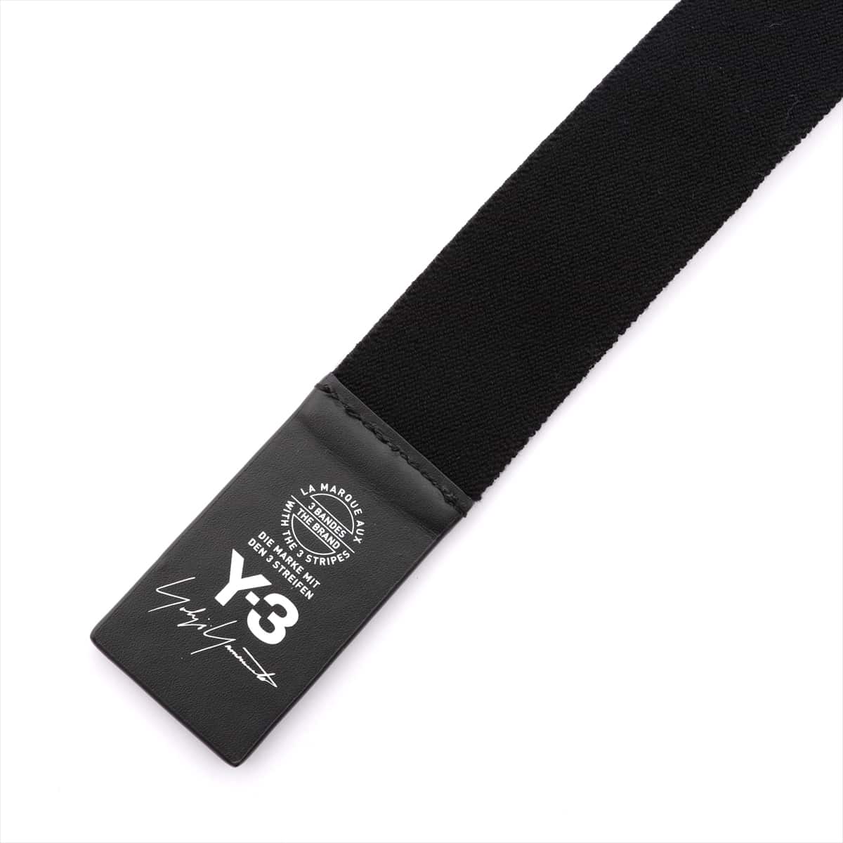 Y-3 Belt Nylon & leather Black Comes with storage bag