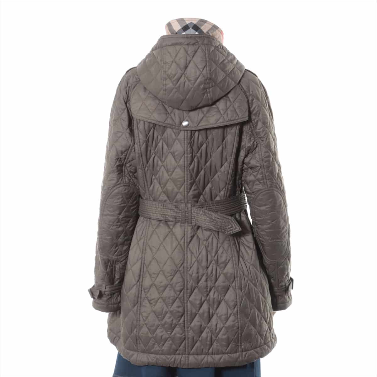 Burberry Brit Nylon coats XL Ladies' Khaki  quilting