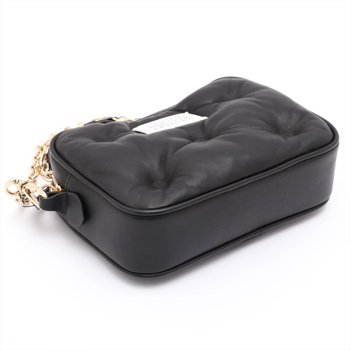 Maison Margiela Soft leather Chain shoulder bag Black S56WG0108