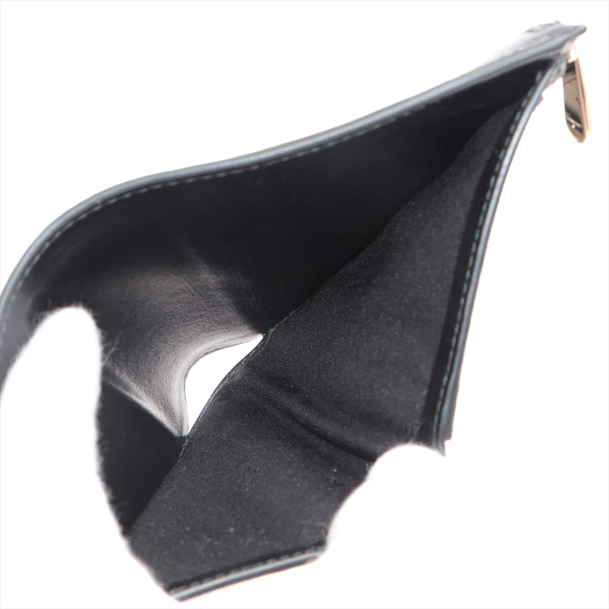 Ferragamo Vara bow Leather Wallet Black