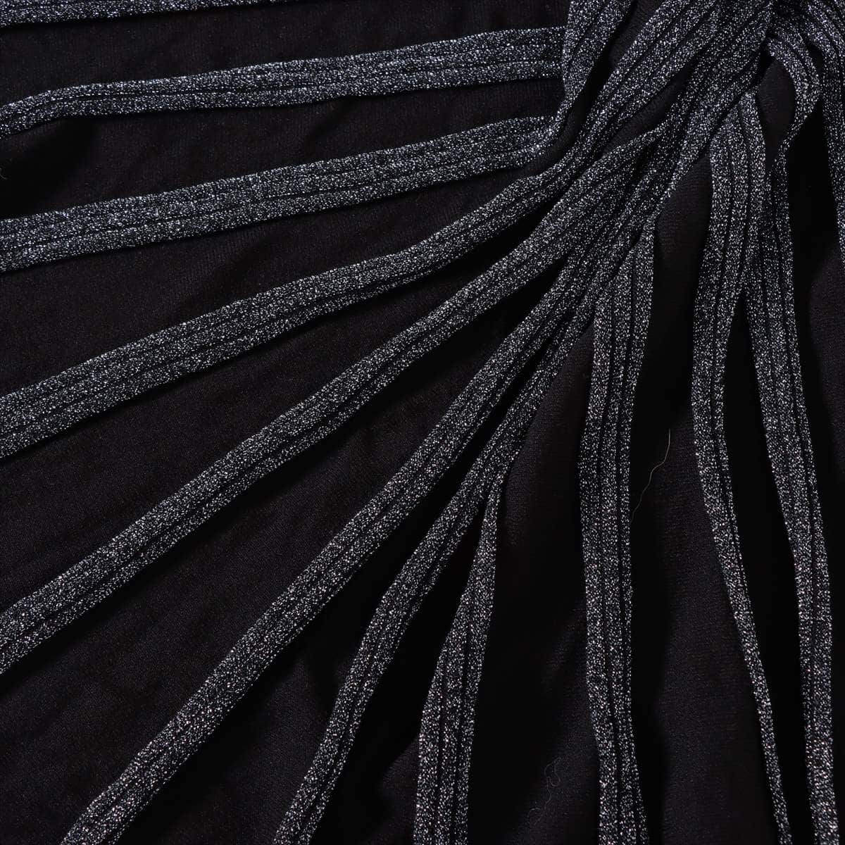 Off-White Viscose Knit Skirt 40 Ladies' Black  OWHL009E20KNI001