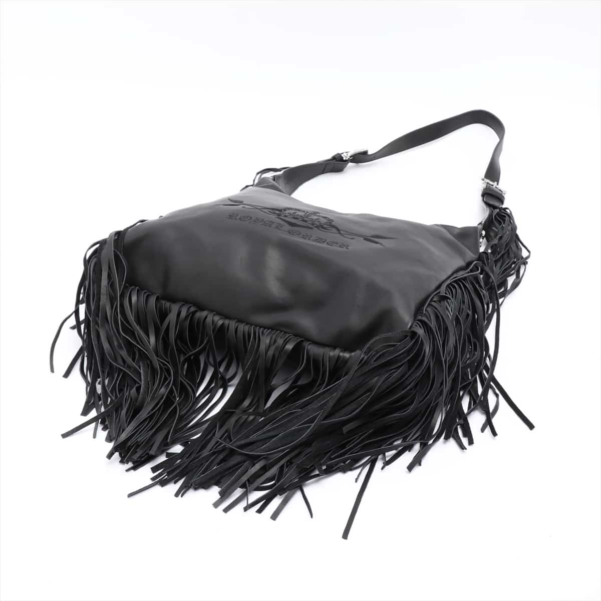 ROYAL ORDER Shoulder bag Leather Black