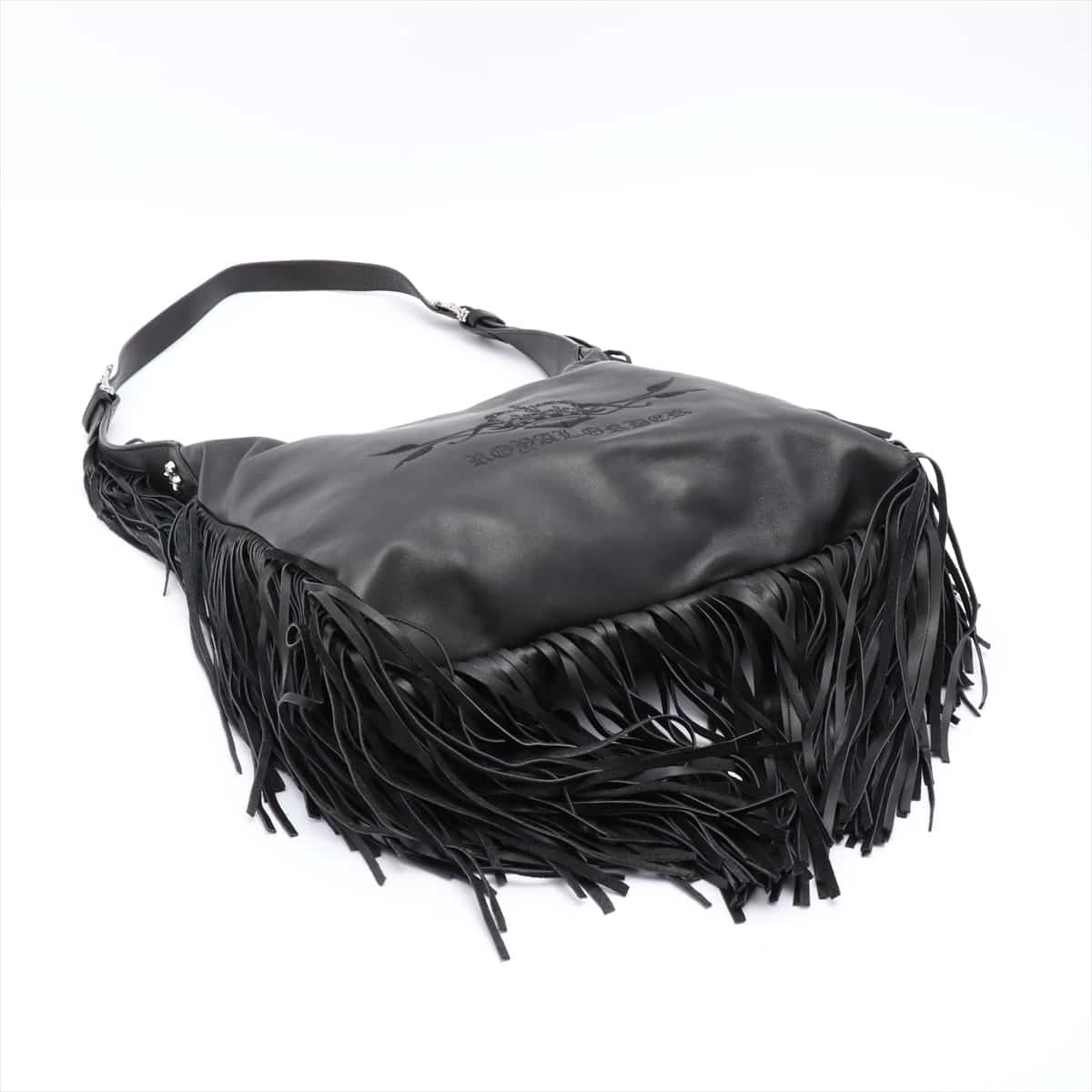 ROYAL ORDER Shoulder bag Leather Black