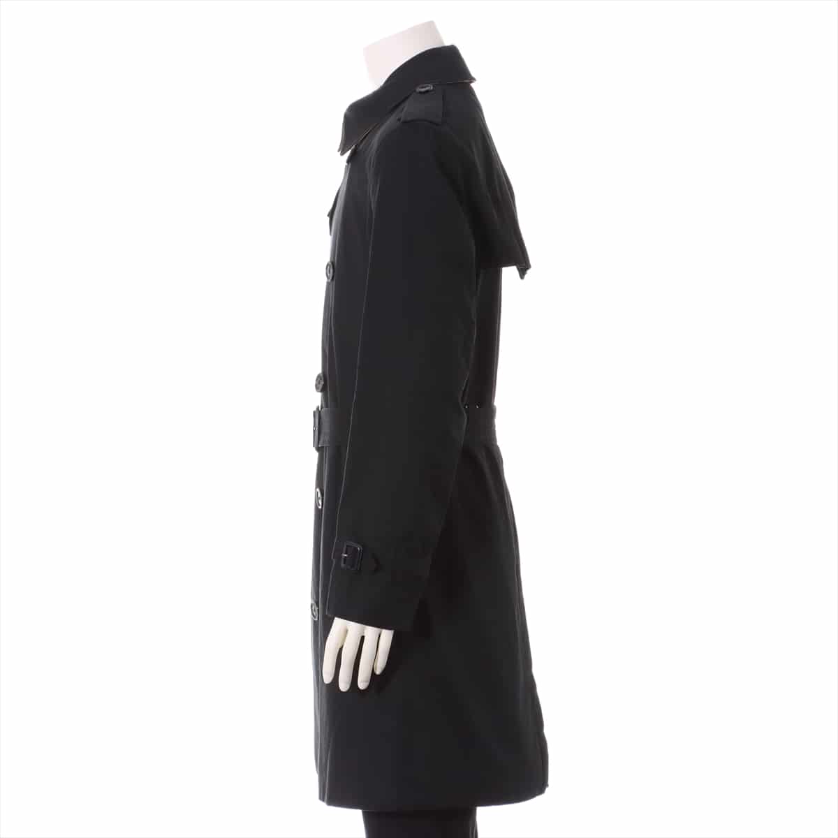 Burberry Chelsea Cotton Trench coat 48 Men's Black