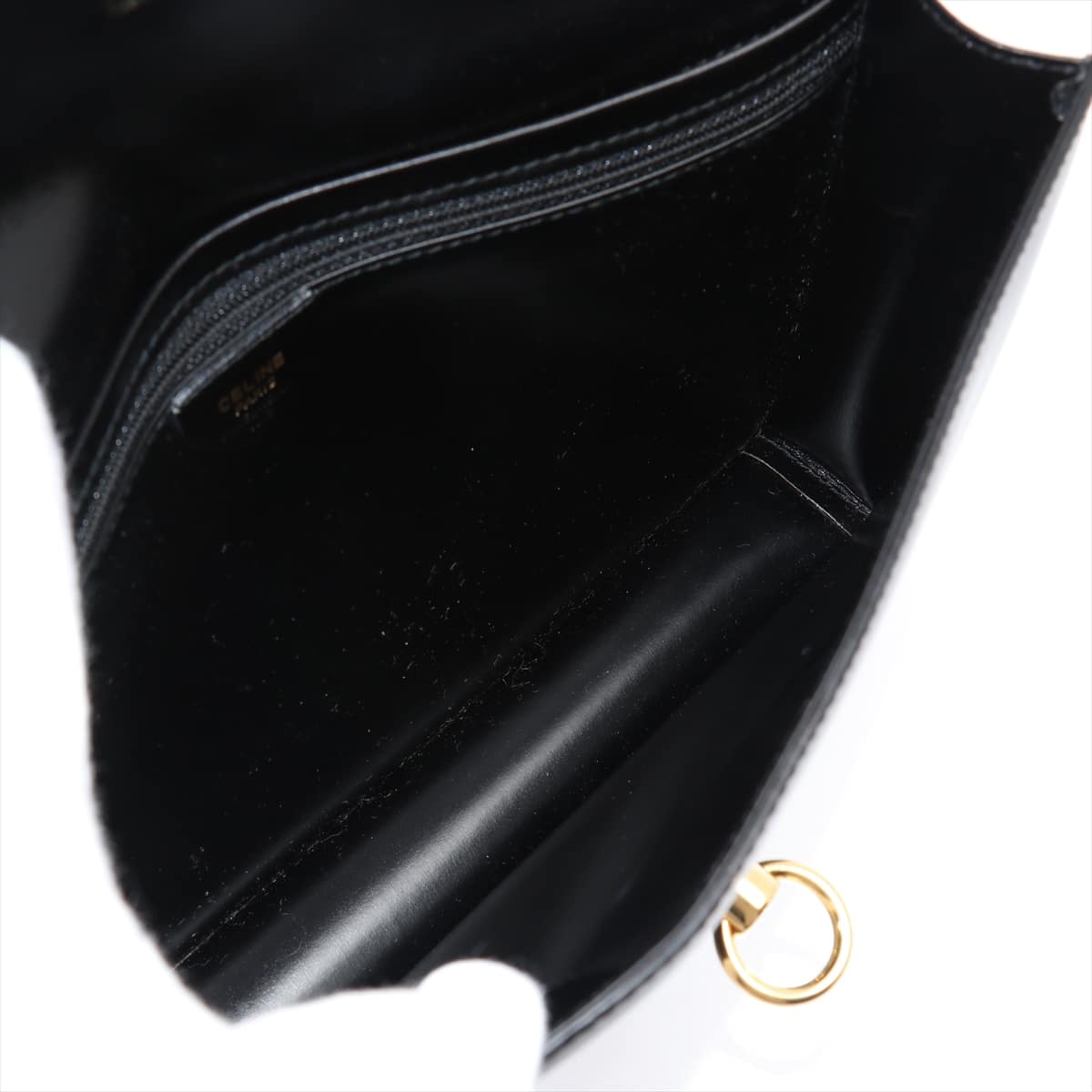 CELINE Leather Clutch bag Black