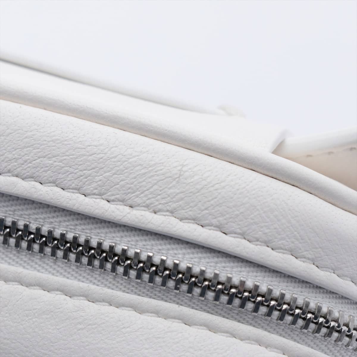 Maison Margiela Leather Belt Bag White S56WB0013