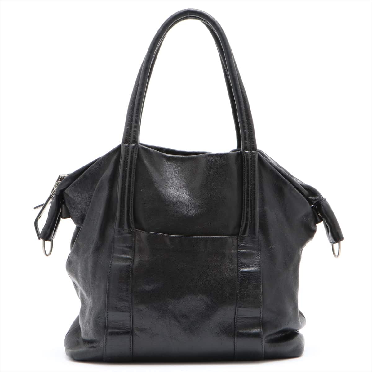 Maison Margiela Leather 2way shoulder bag Black Sailor bag