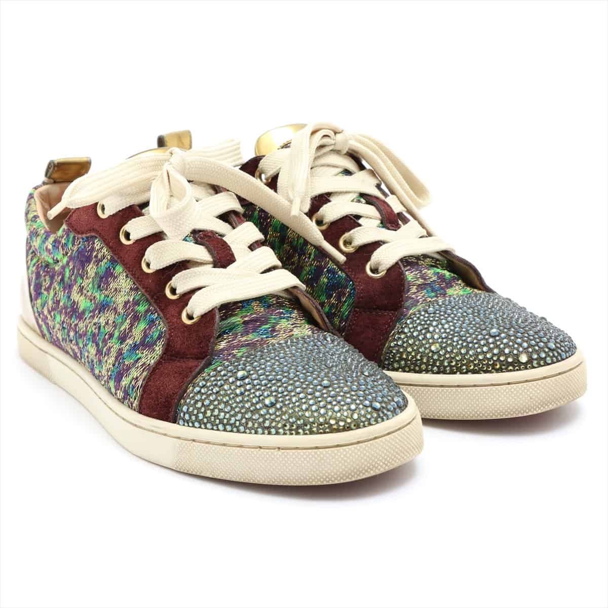 Christian Louboutin Fabric Sneakers 37 Ladies' Multicolor