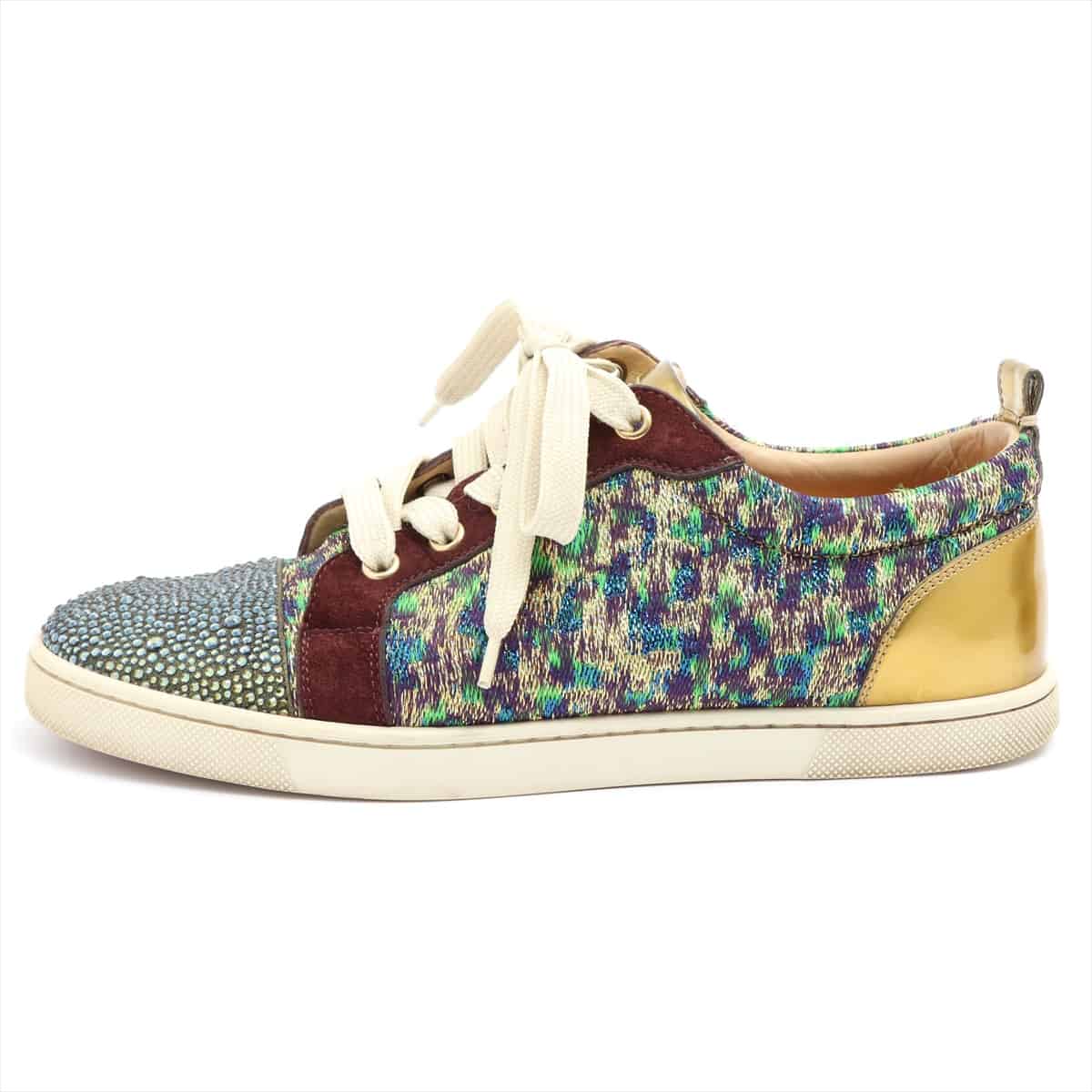 Christian Louboutin Fabric Sneakers 37 Ladies' Multicolor