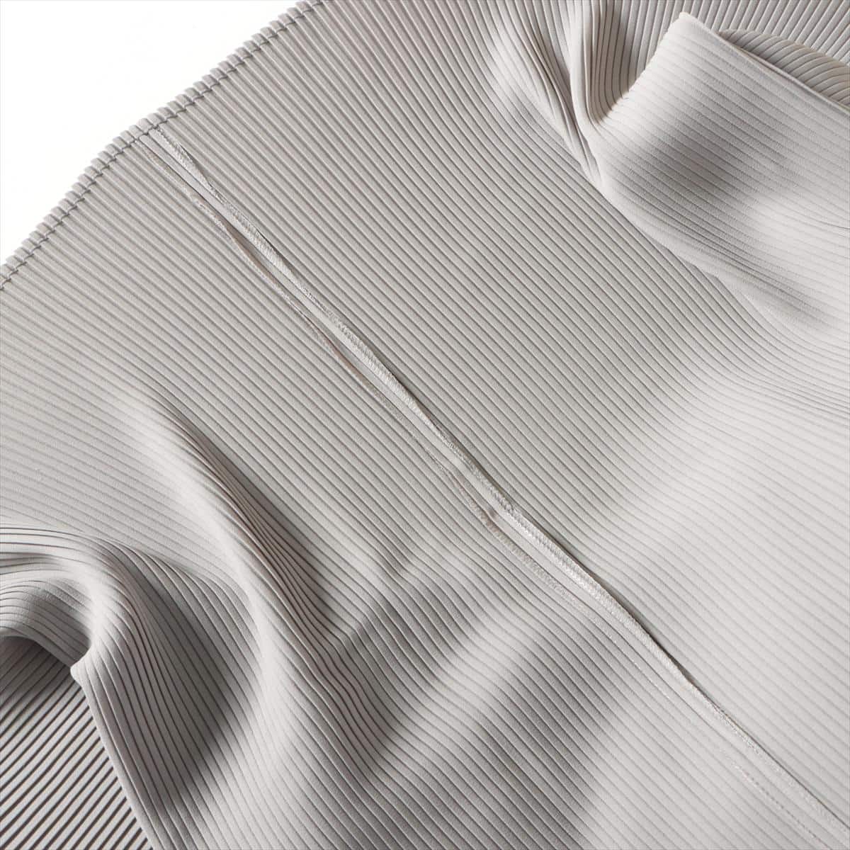 ISSEY MIYAKE Polyester Dress 2 Ladies' Grey  Pleats