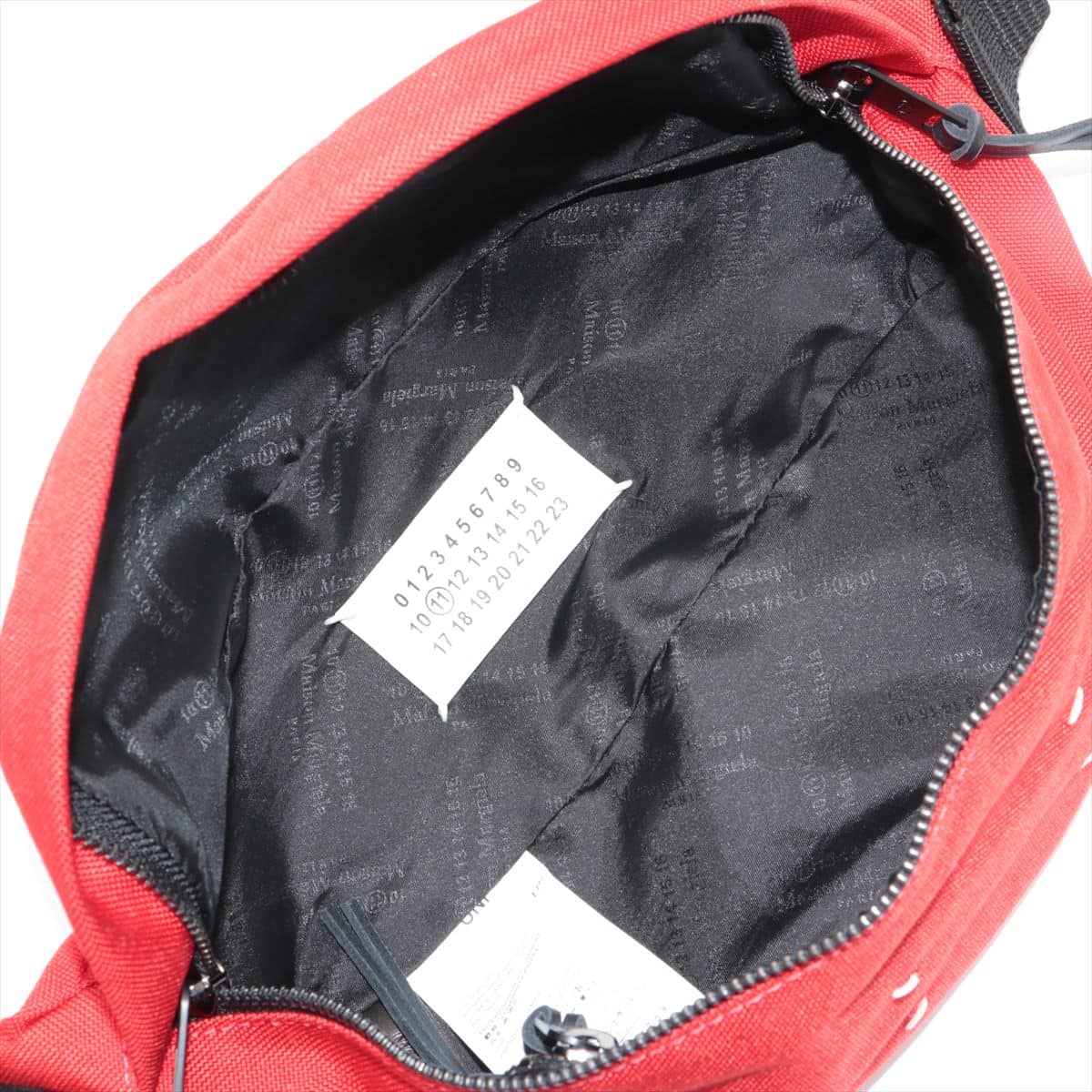 Maison Margiela Nylon Sling backpack Red
