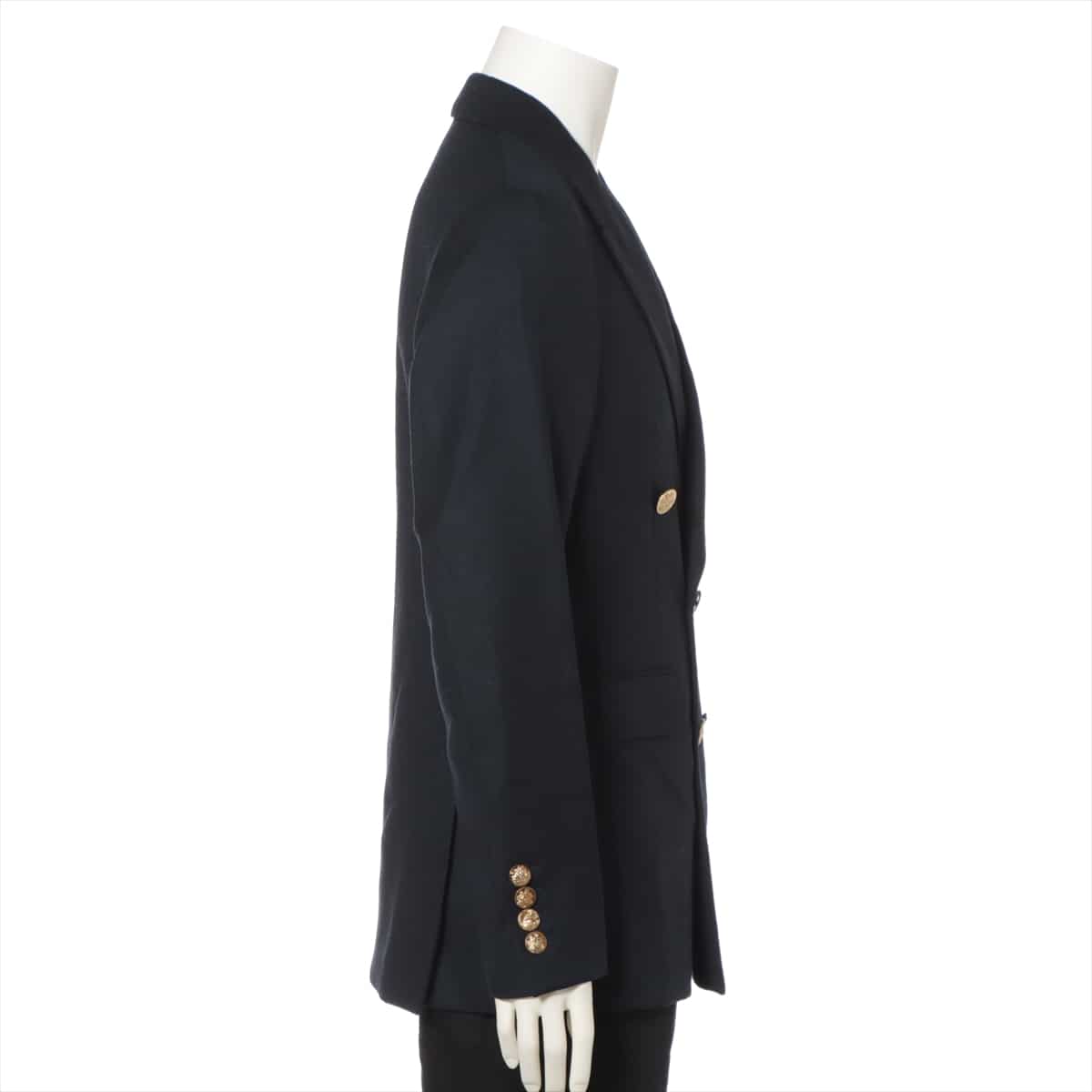 Burberry Wool Jacket 50 Men's Navy blue