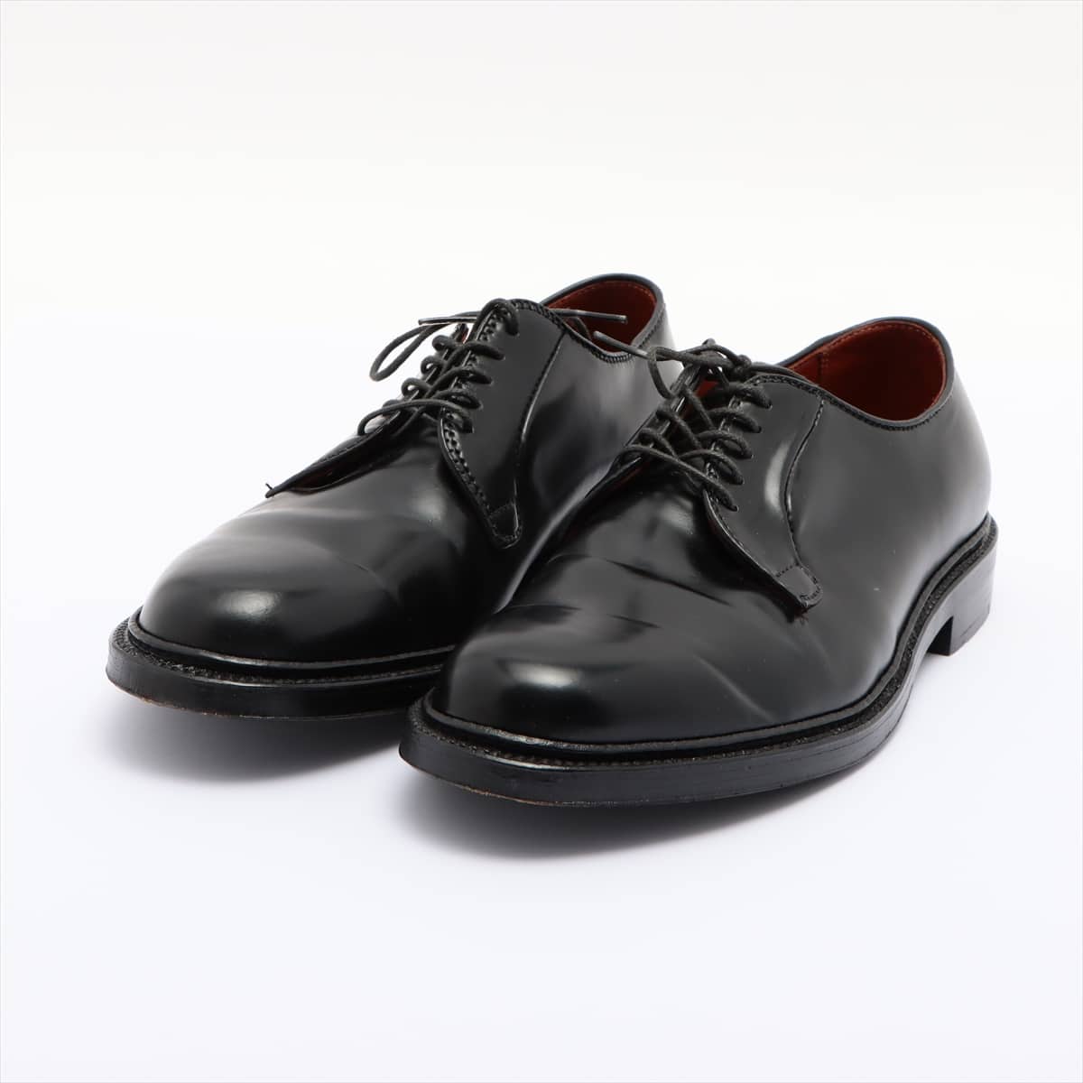 Alden Plain Leather Dress shoes 9 Men's Black