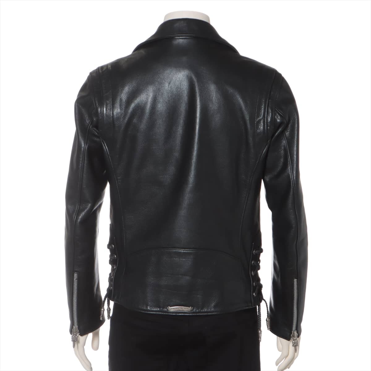 Chrome Hearts JJ Dean Leather jacket Leather With invoice M Black