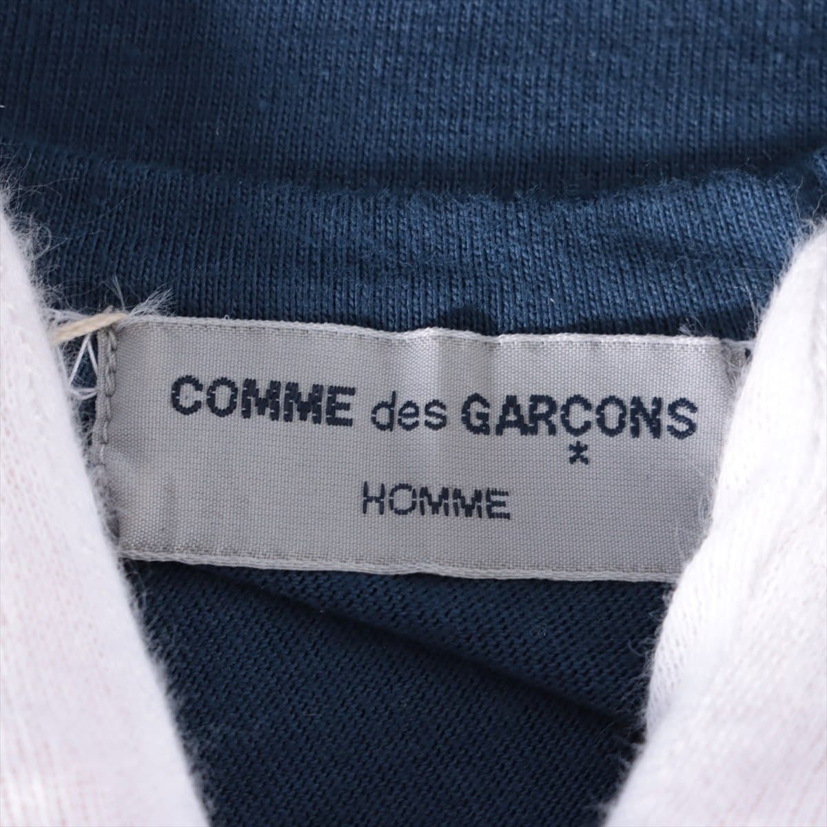 COMME des GARÇONS HOMME Cotton T-shirt Unknown size Men's Navy blue