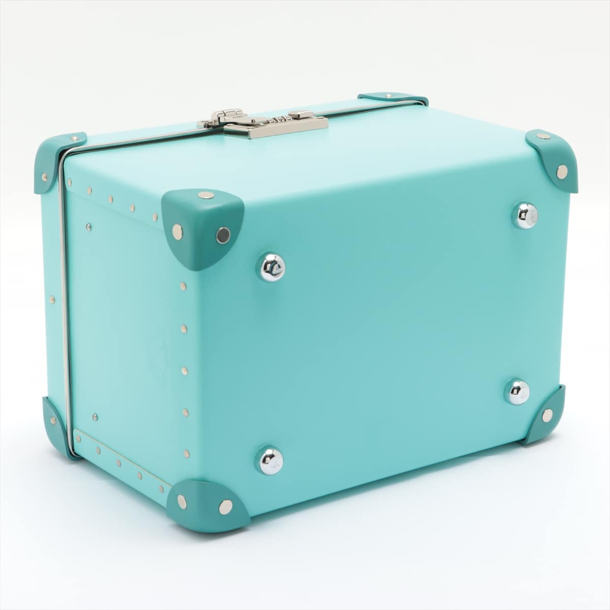 Tiffany × Globe-Trotter Vulcanized fiber Jewelry case Blue Setting number 101