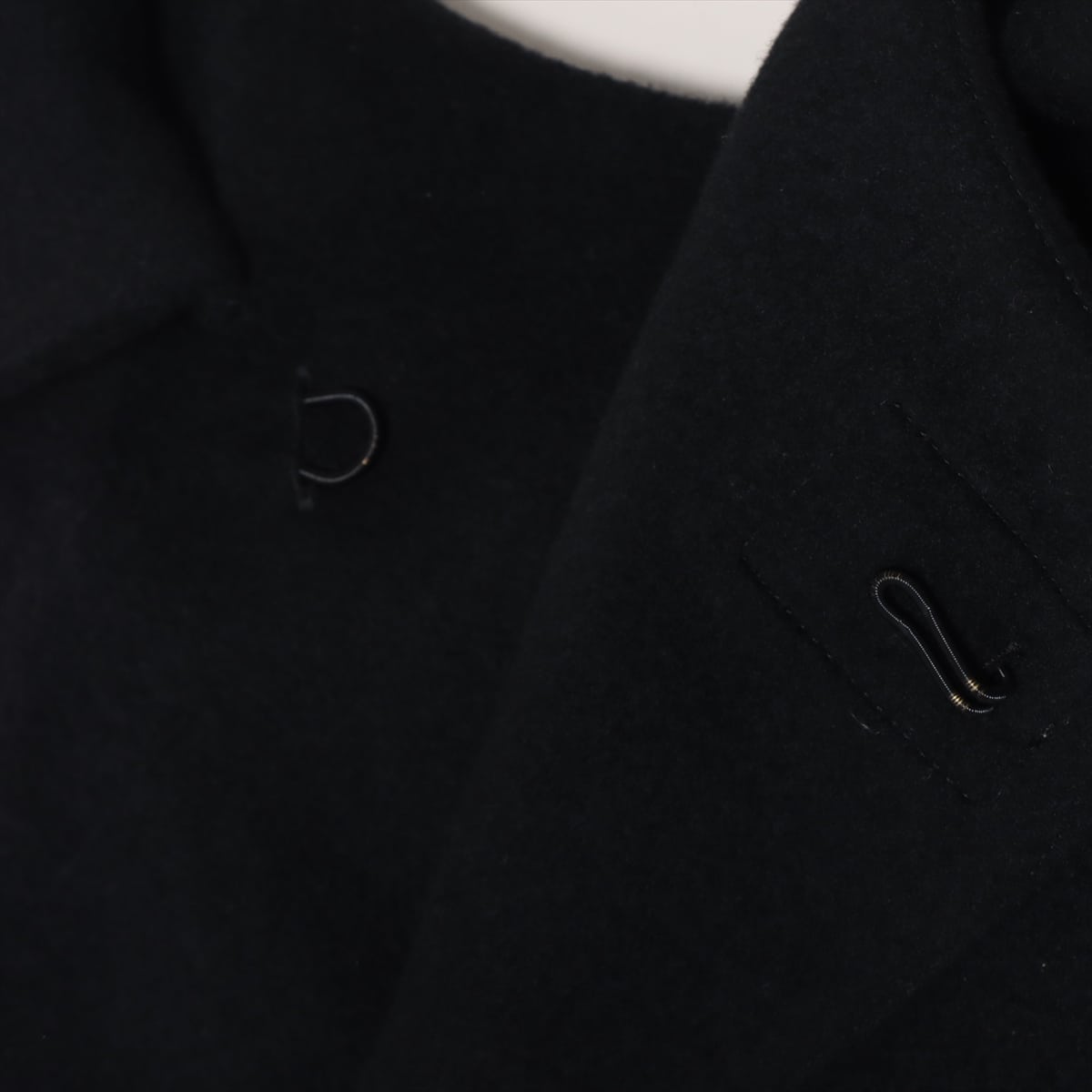 Comme des Garçons 19AW Hair & cashmere Long coat S Ladies' Black  GD-C005  Double sleeves