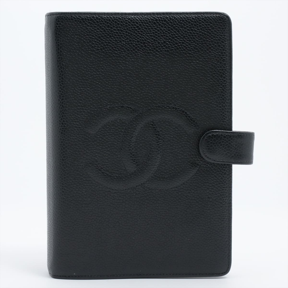 Chanel Coco Mark Caviarskin Notebook cover Black 5XXXXXX