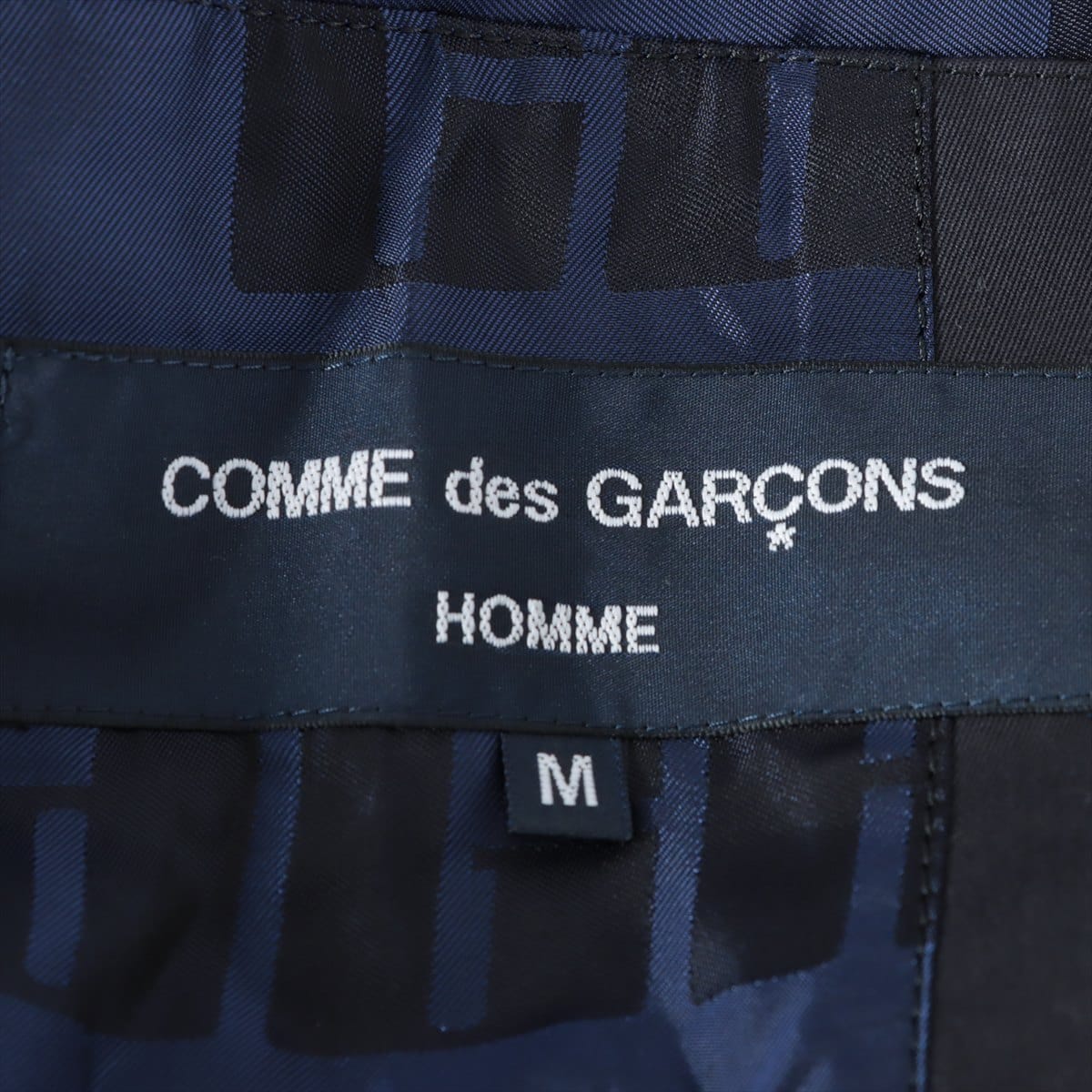 COMME des GARÇONS HOMME AD2020 Cotton x Cupra Jacket M Men's Navy blue  HF-J010
