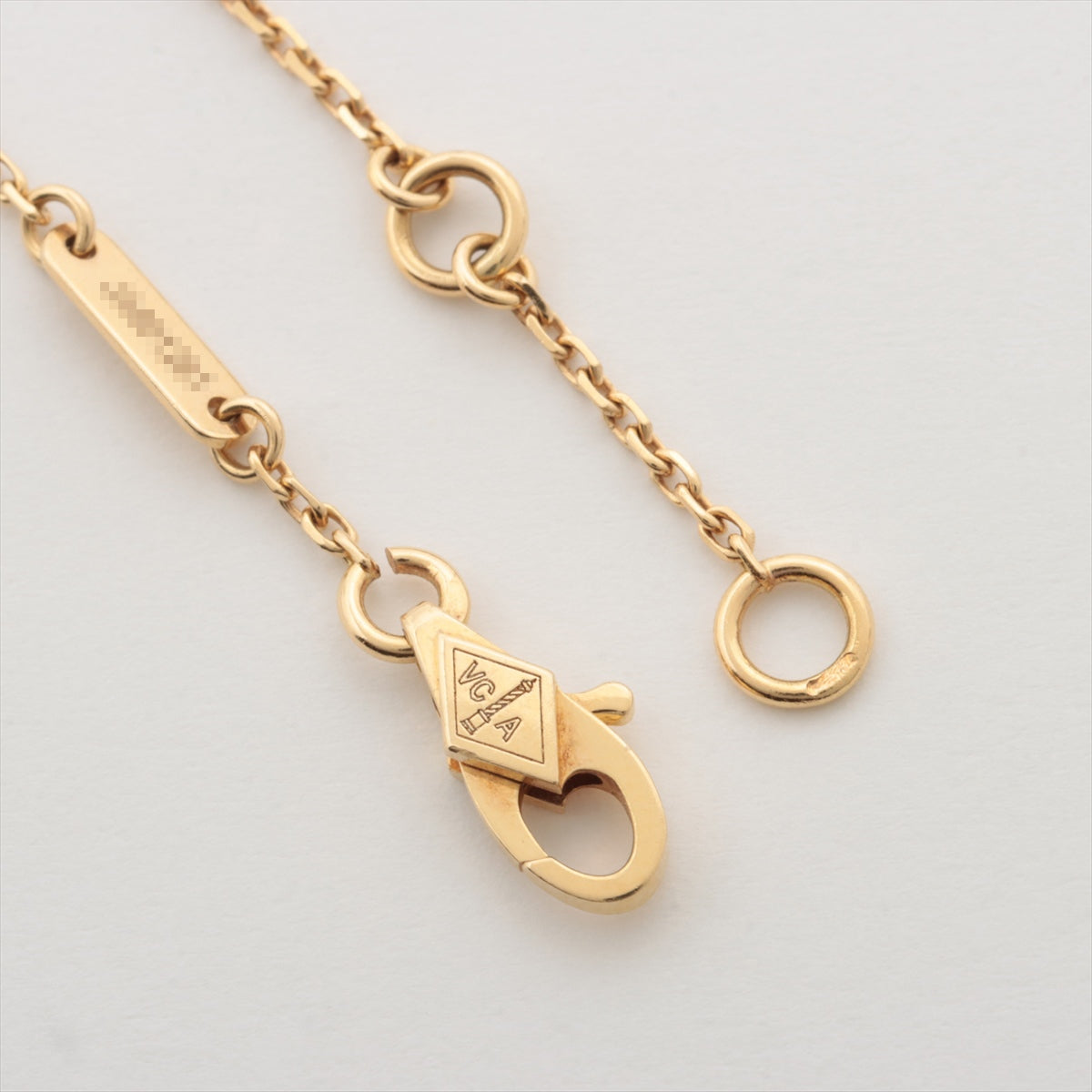 Van Cleef & Arpels Sweet Alhambra shells Bracelet 750(YG) 1.9g