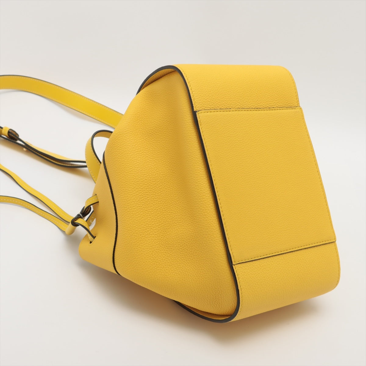 Loewe Hammock Small Leather 2 Way Handbag Yellow