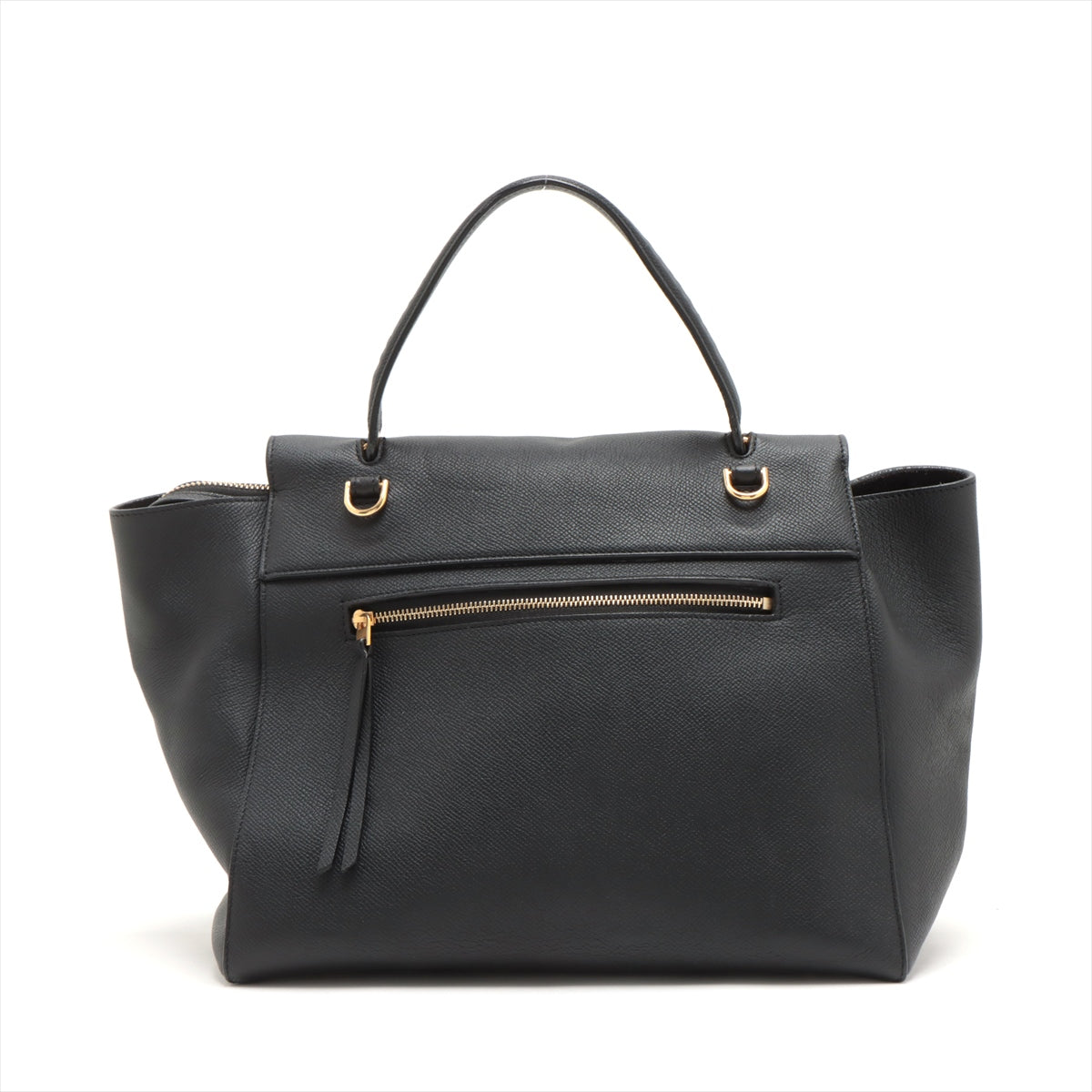 Celine Belt Bag Mini Leather 2 Way Handbag Black