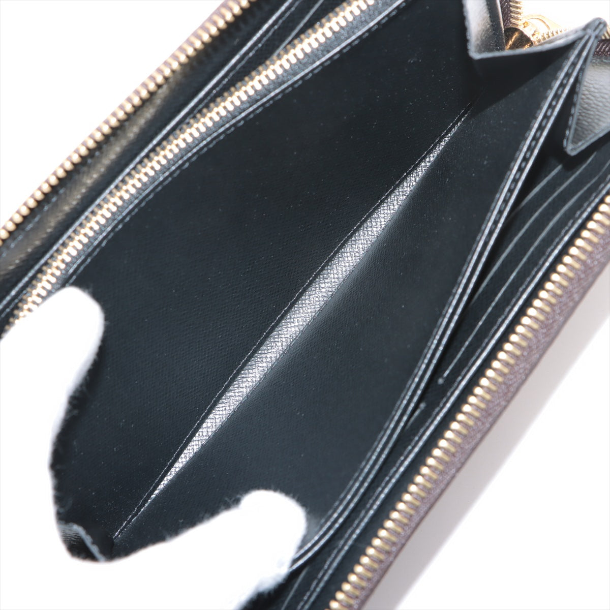 Louis Vuitton Giant Monogram Reverse Zippy Wallet M69353 Marron Zip Round Wallet