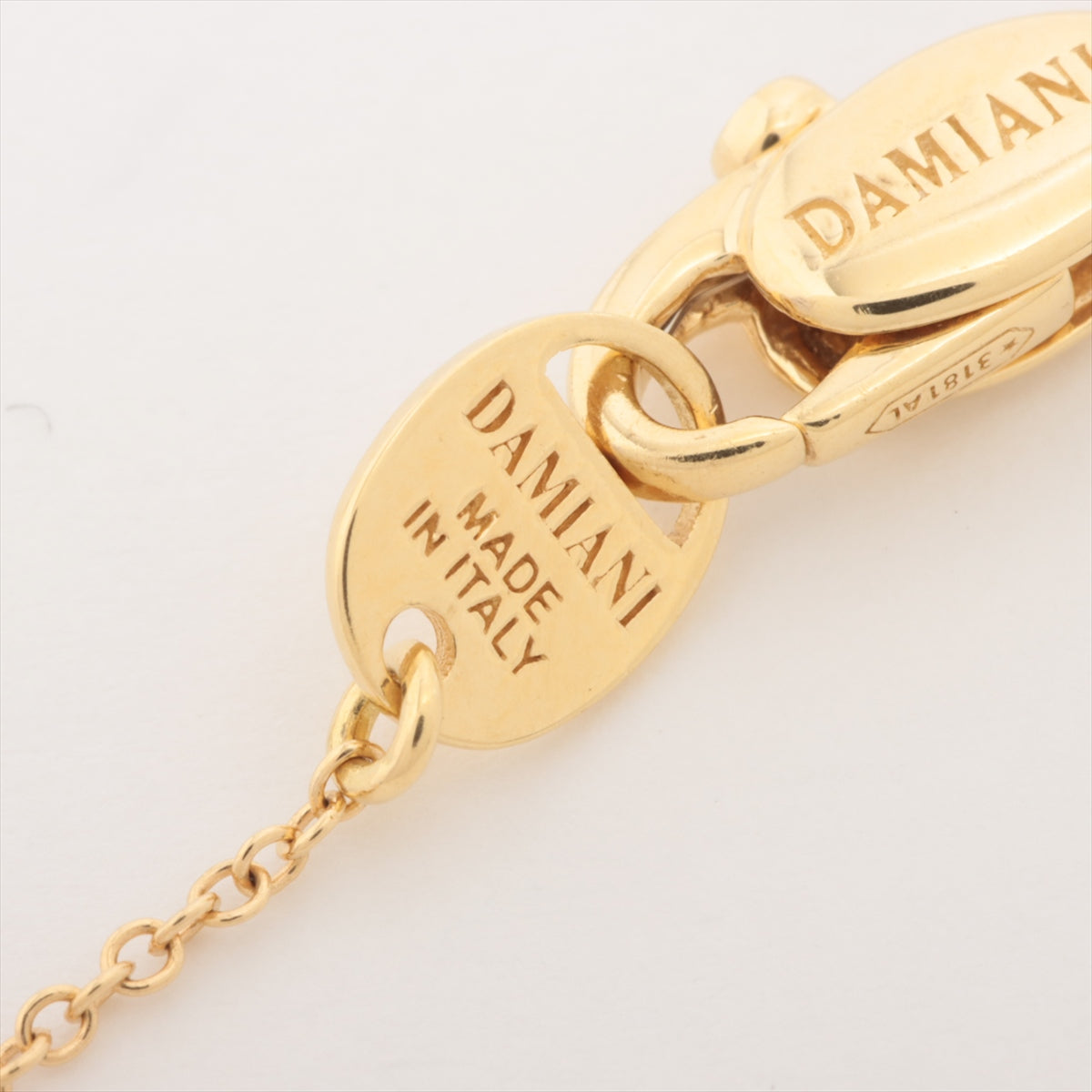 Damiani Belle Époque Cross Diamond Necklace 750(YG) 4.5g