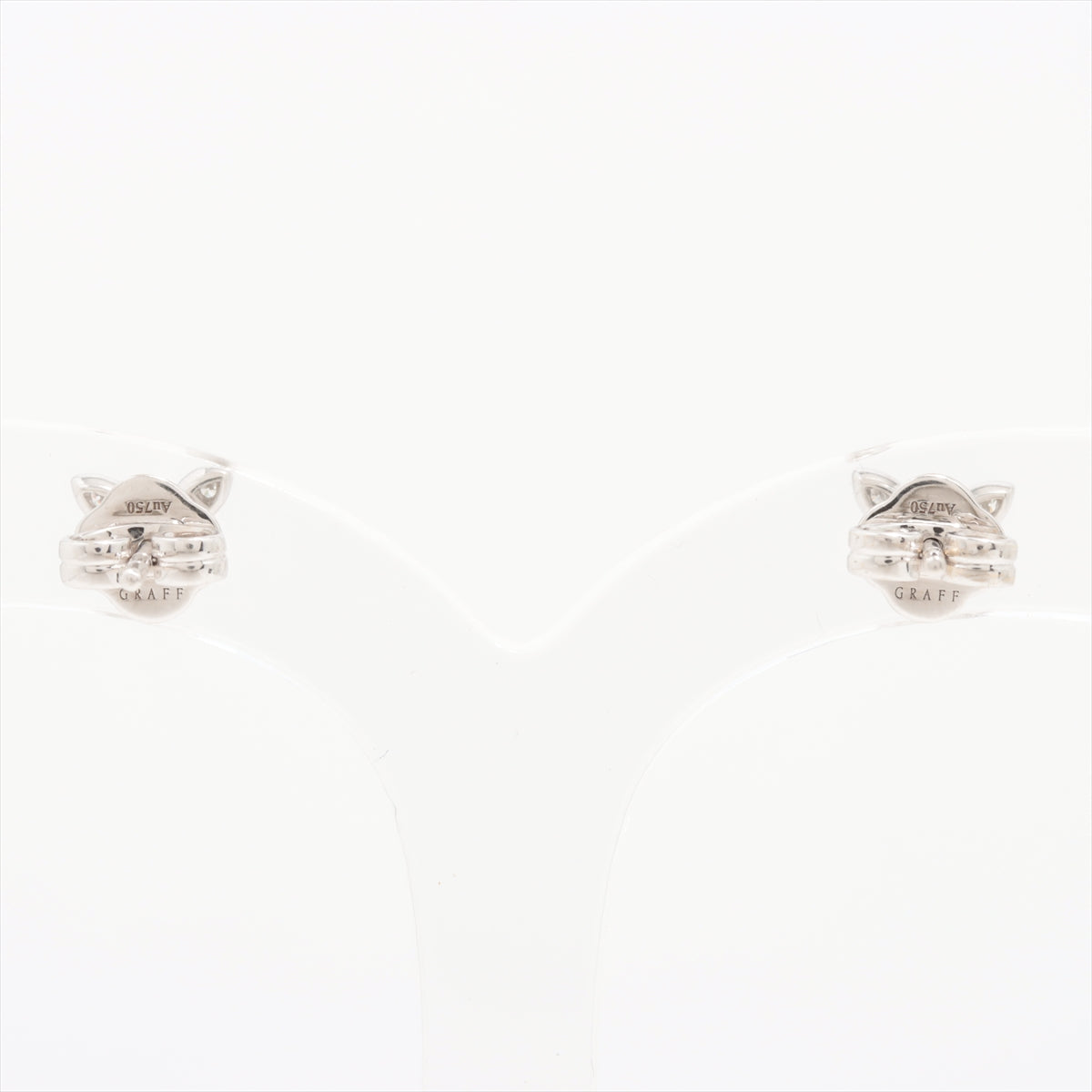 graphs Butterfly Pavé diamond Piercing jewelry 750(WG) 1.8g