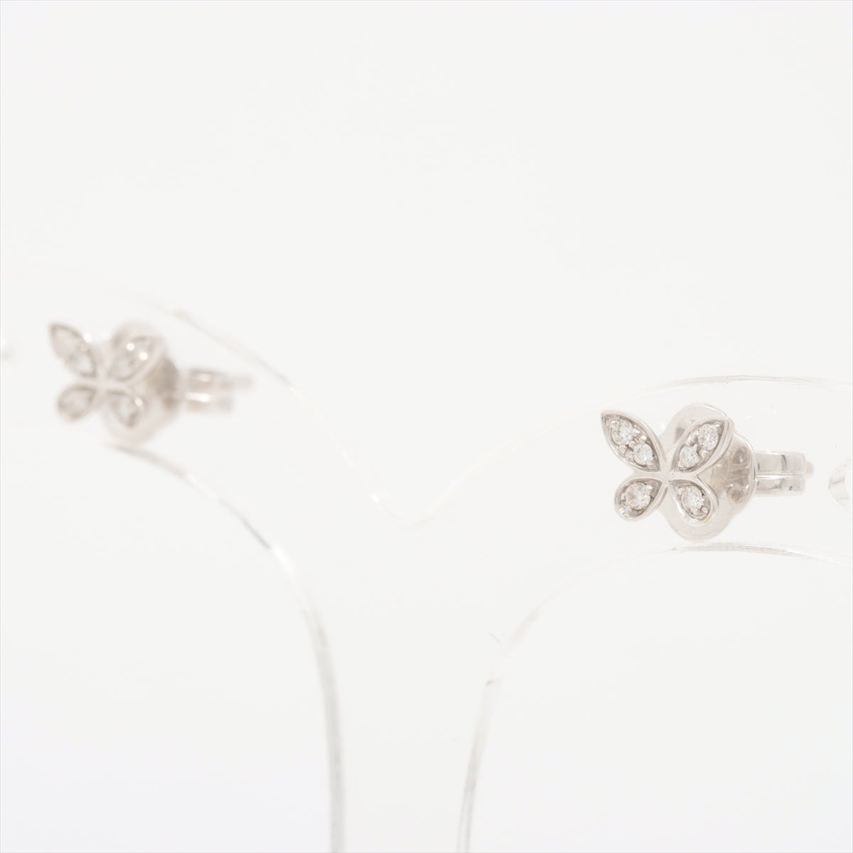 graphs Butterfly Pavé diamond Piercing jewelry 750(WG) 1.8g