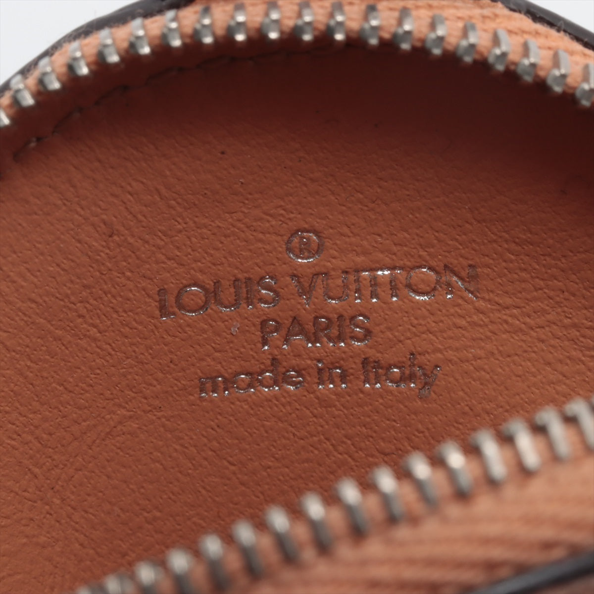 Louis Vuitton Charm GP & Leather Beige Scratched Wears Marked M00542 Porto Cure flight mode pouch