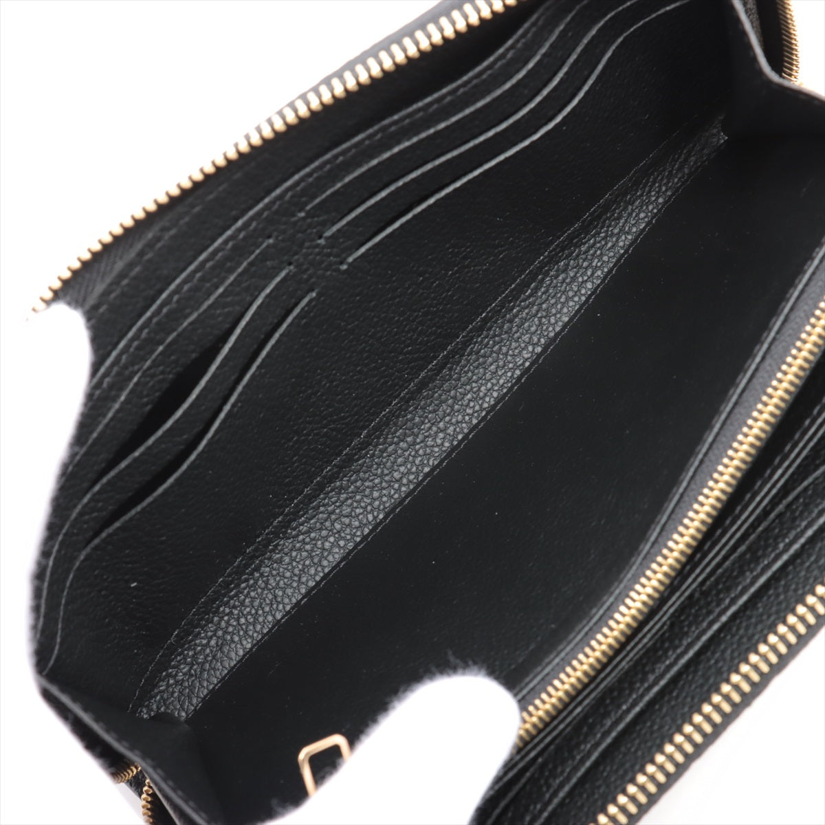 Louis Vuitton Empreinte Zippy Wallet M61864 Noir Zip Round Wallet There was an RFID response