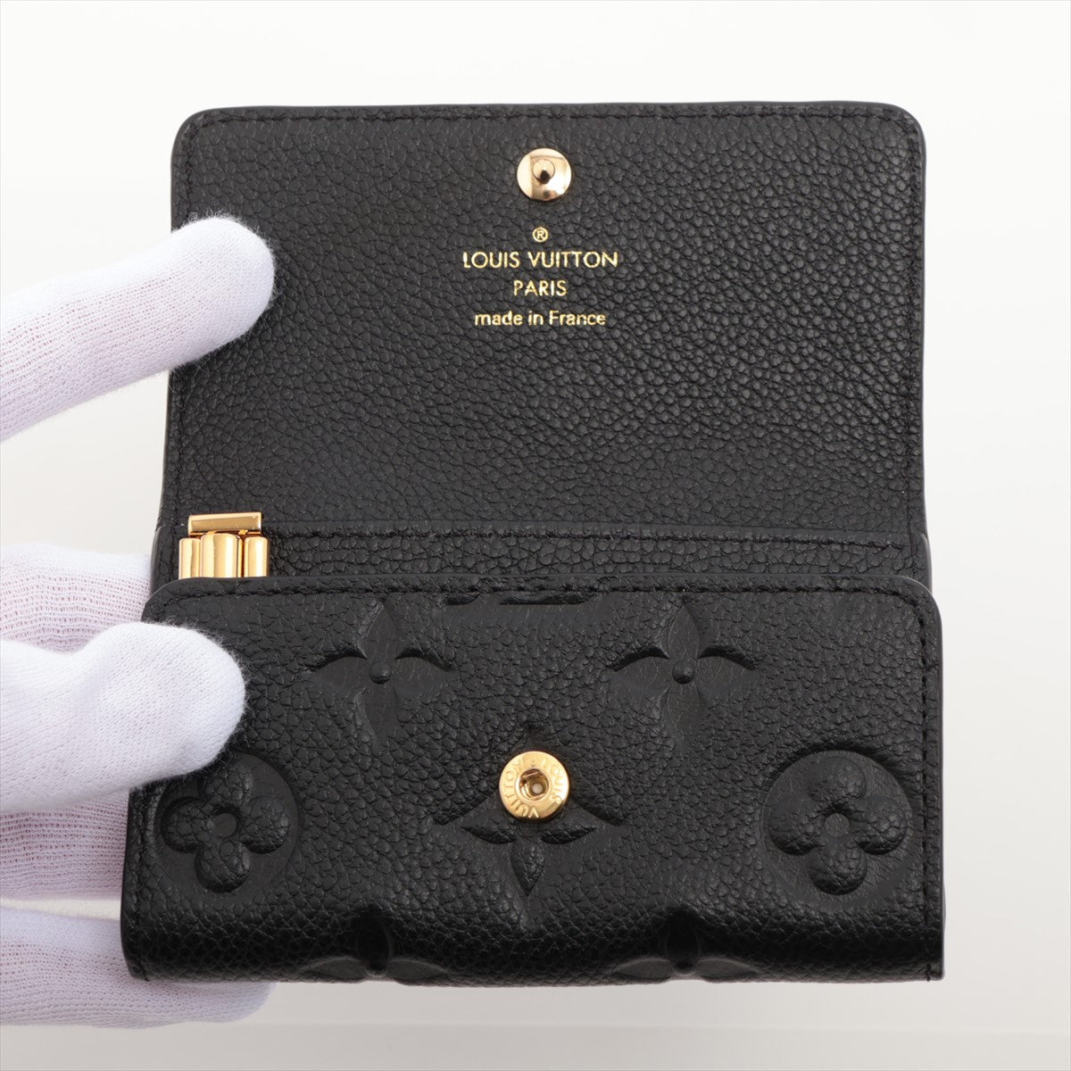 Louis Vuitton Empreinte Multiclés 6 M64421 Noir Key Case