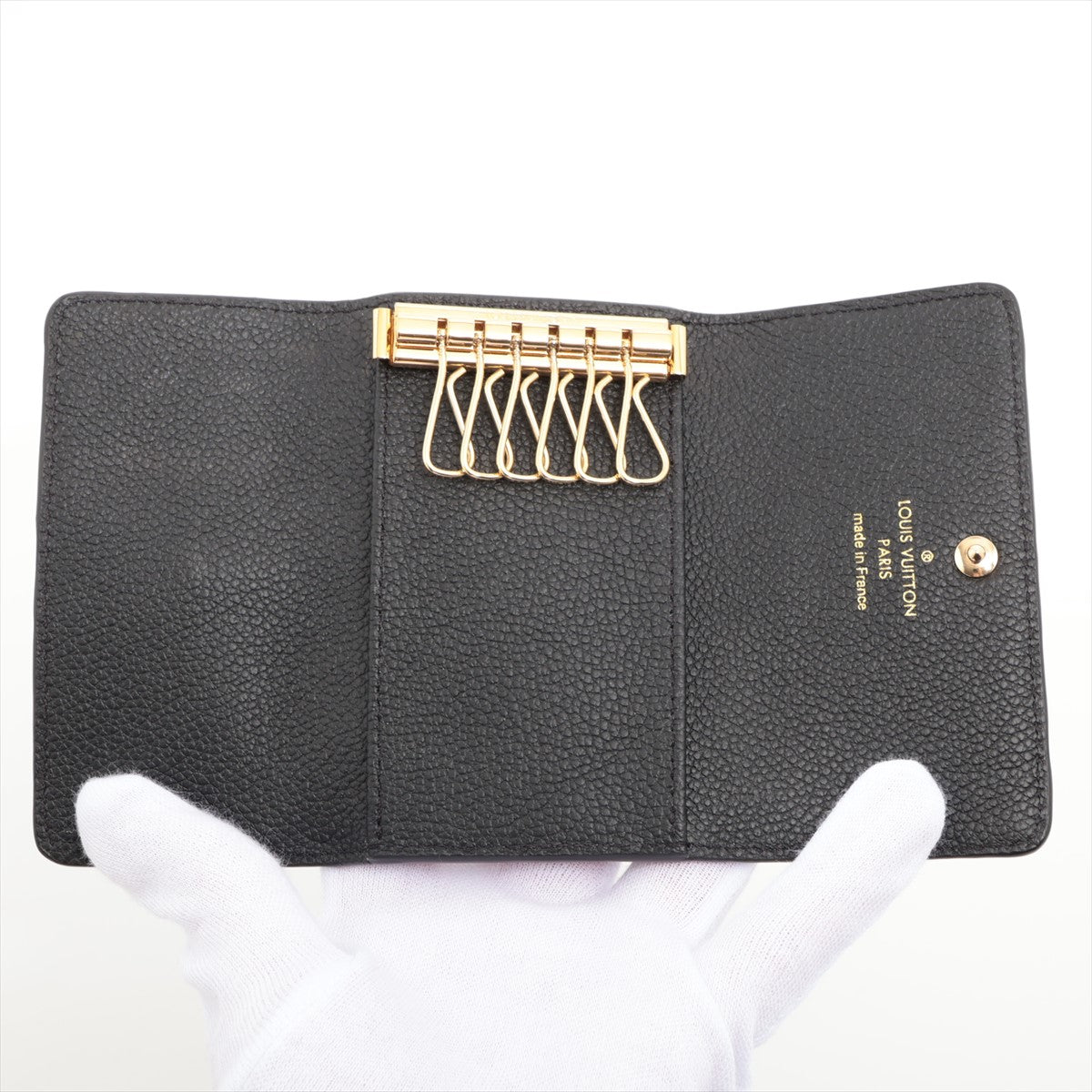 Louis Vuitton Empreinte Multiclés 6 M64421 Noir Key Case