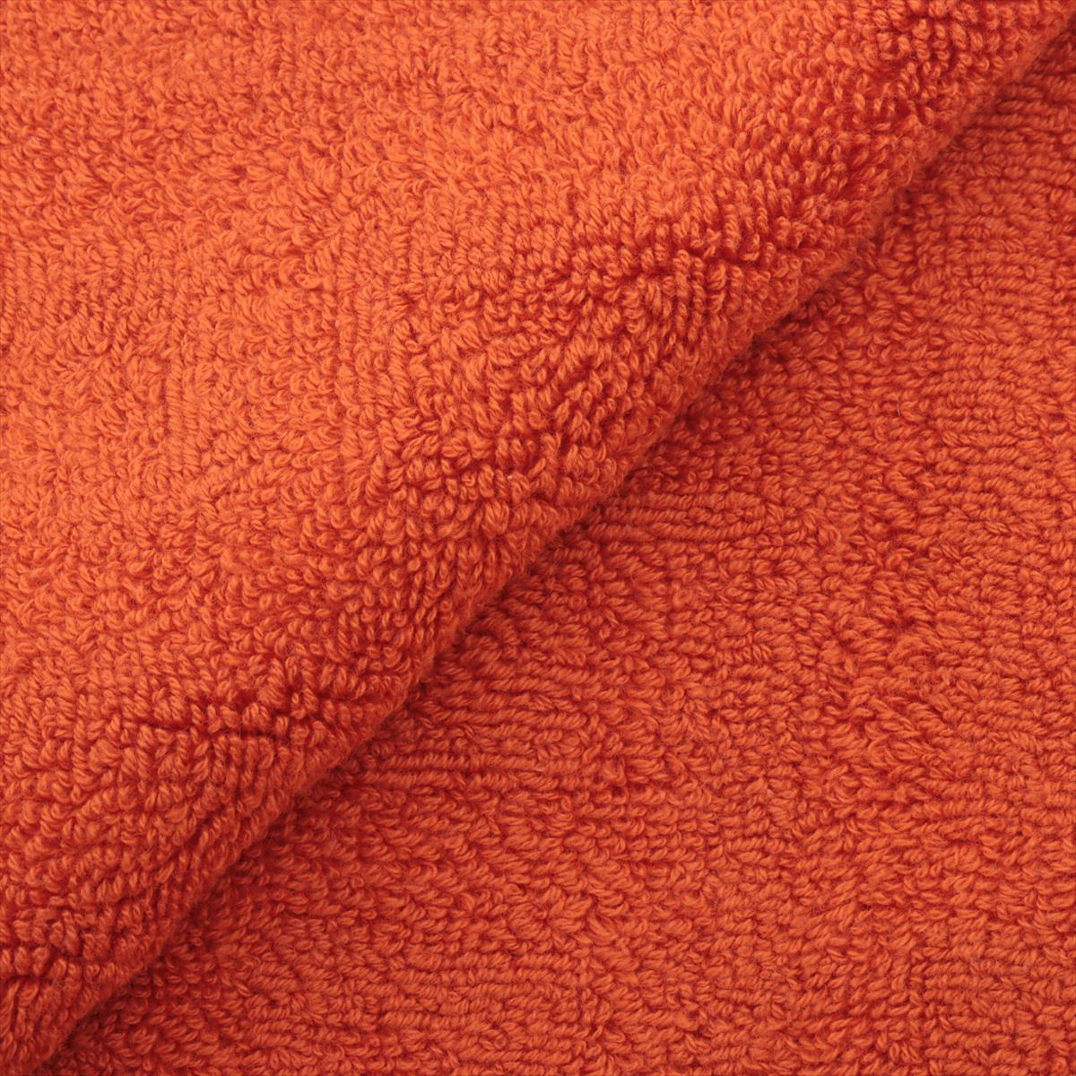 Hermès Kare Towel Stairs Towel Cotton Orange Feu