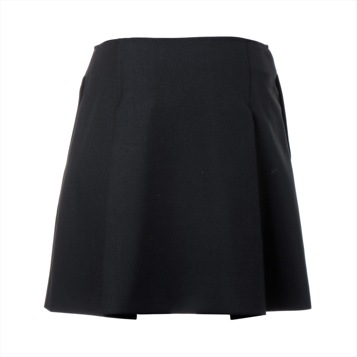 CELINE Eddie period Wool & Mohair Skirt 36 Ladies' Black  2J462523K Wrap skirt Mini