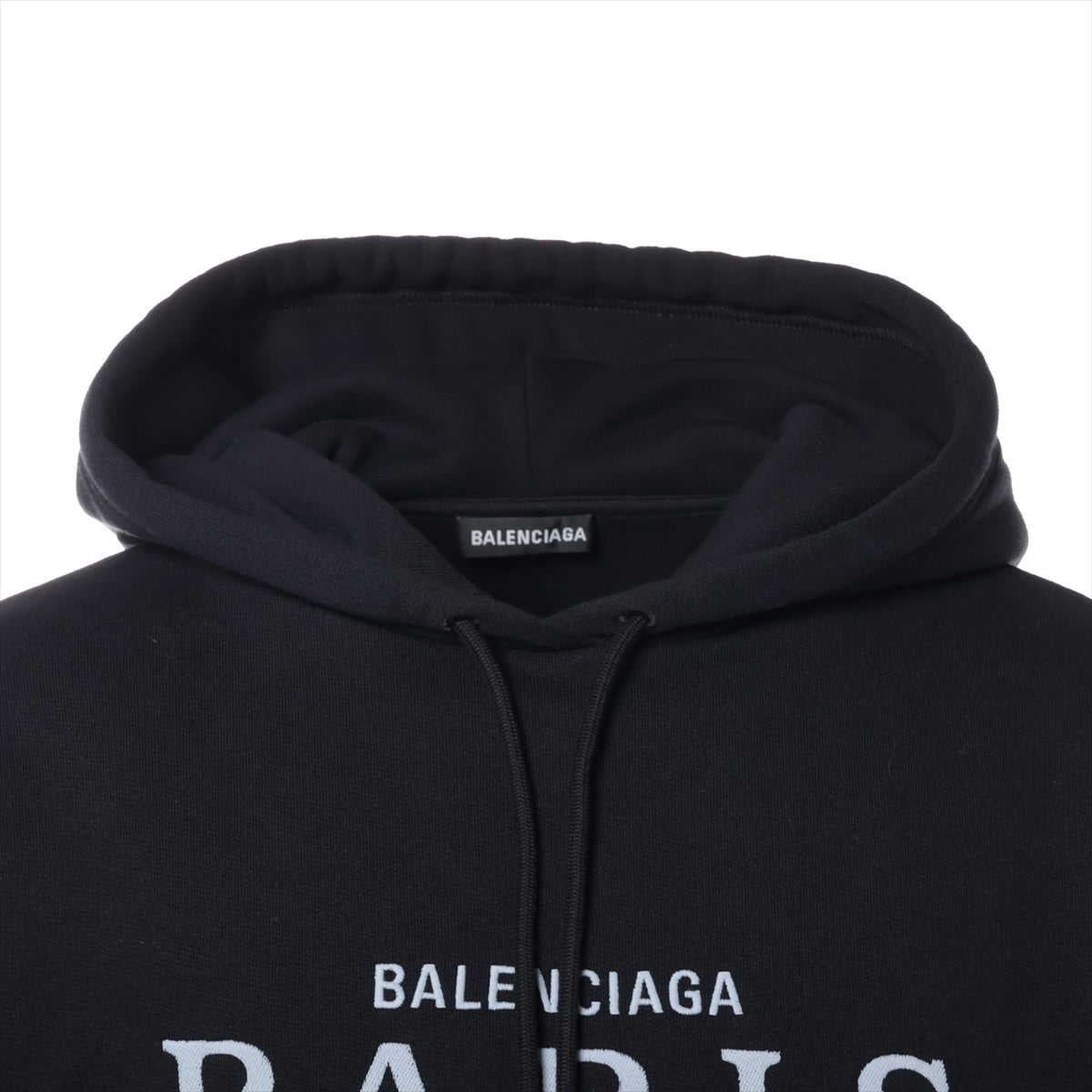 Balenciaga 19-year Cotton & Polyester Parker XL Men's Black  570811