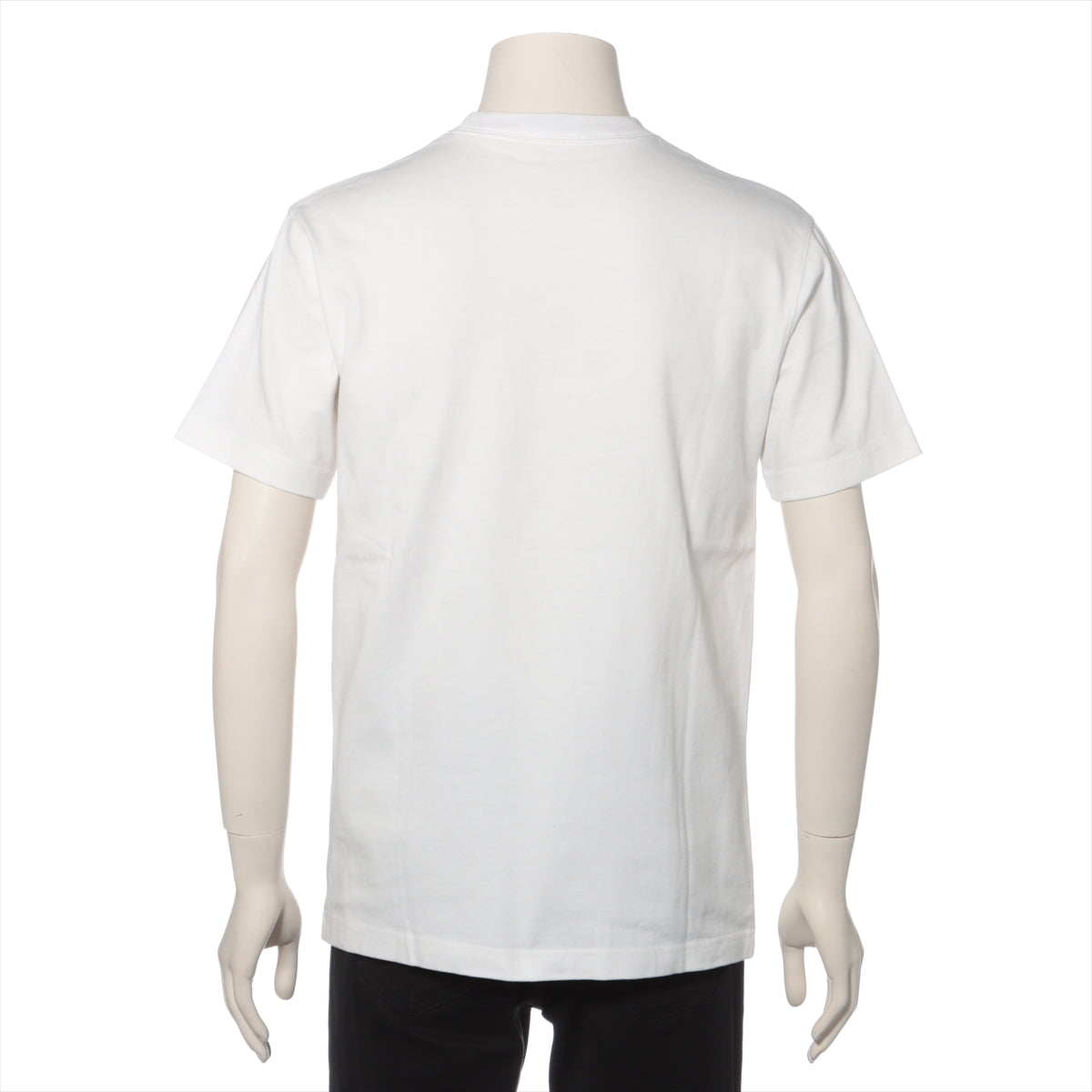 Dior x Nike Air Cotton T-shirt XS Men's White  033J625B0554 embroidery