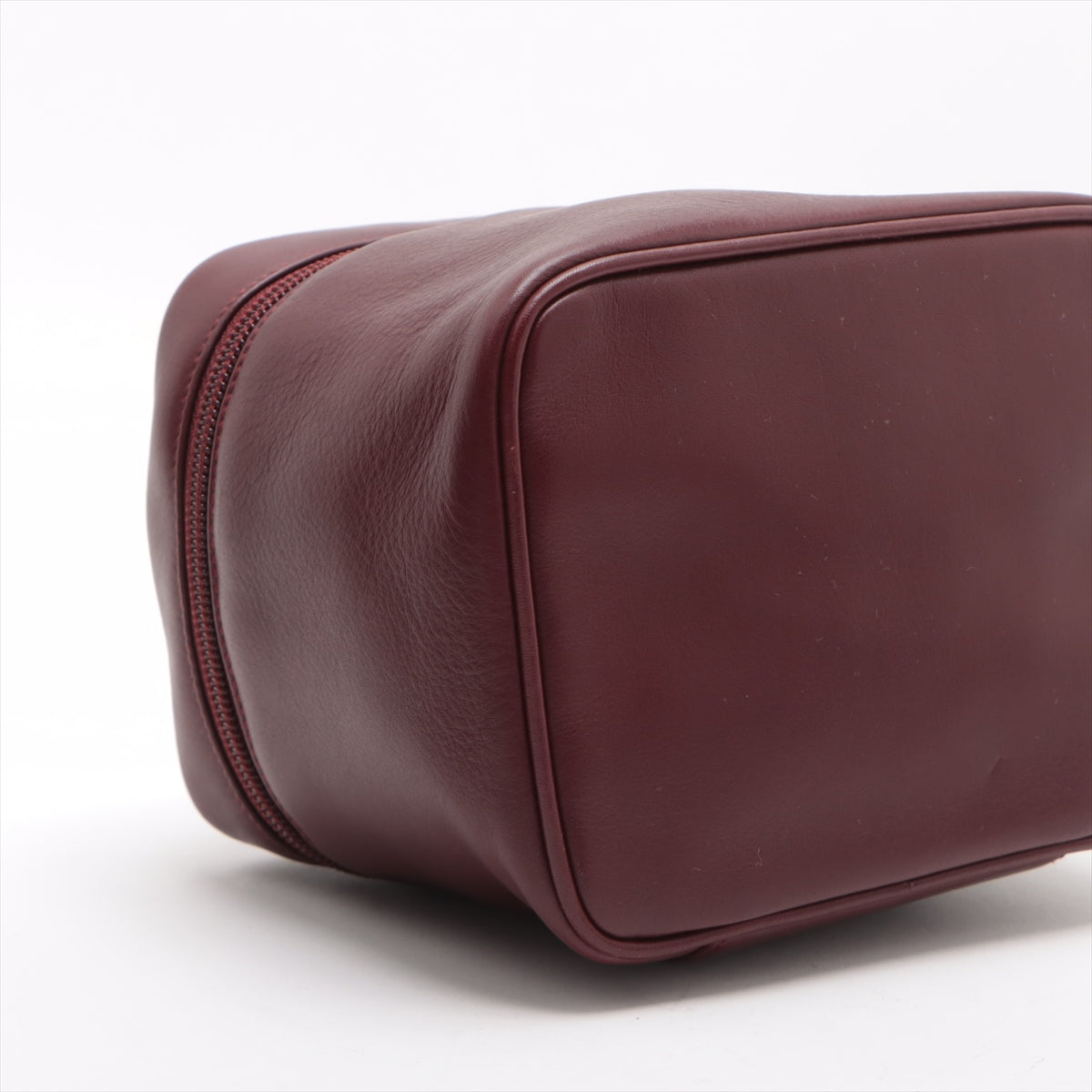 Ferragamo Leather 2 Way Shoulder Bag Bordeaux