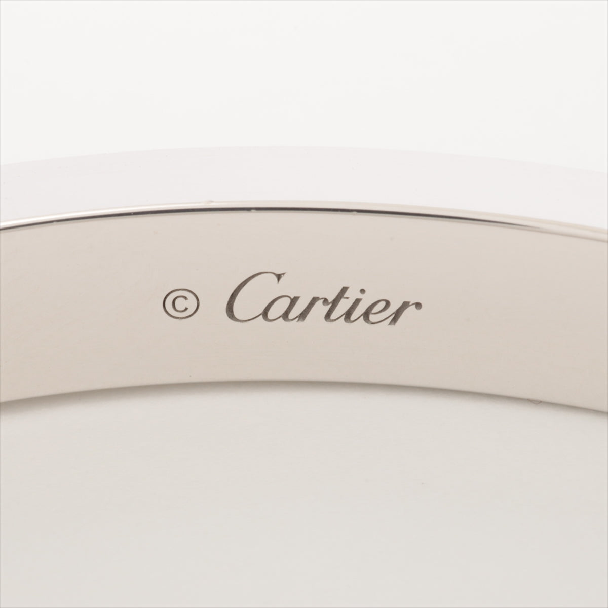 Cartier Love Pavé Diamond Bracelet 750(WG) 51.4g 18