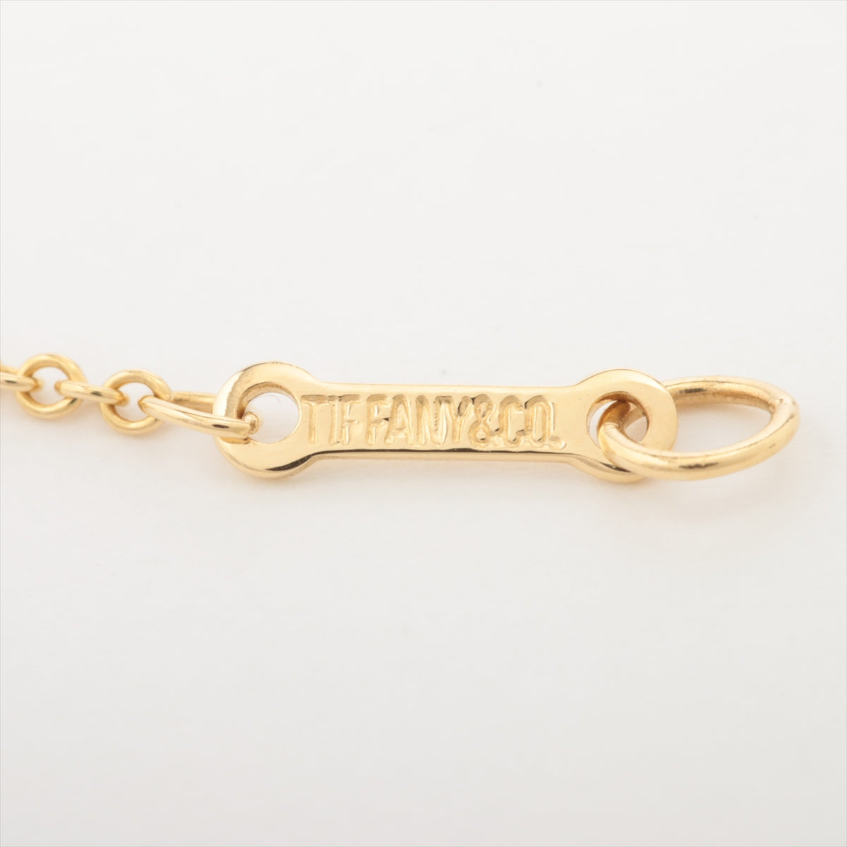 Tiffany By the Yard 5P Diamond Bracelet 750(YG) 1.2g