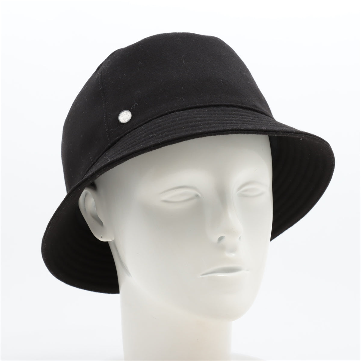 Hermès Bucket Hat Hat 58 Cashmere Black
