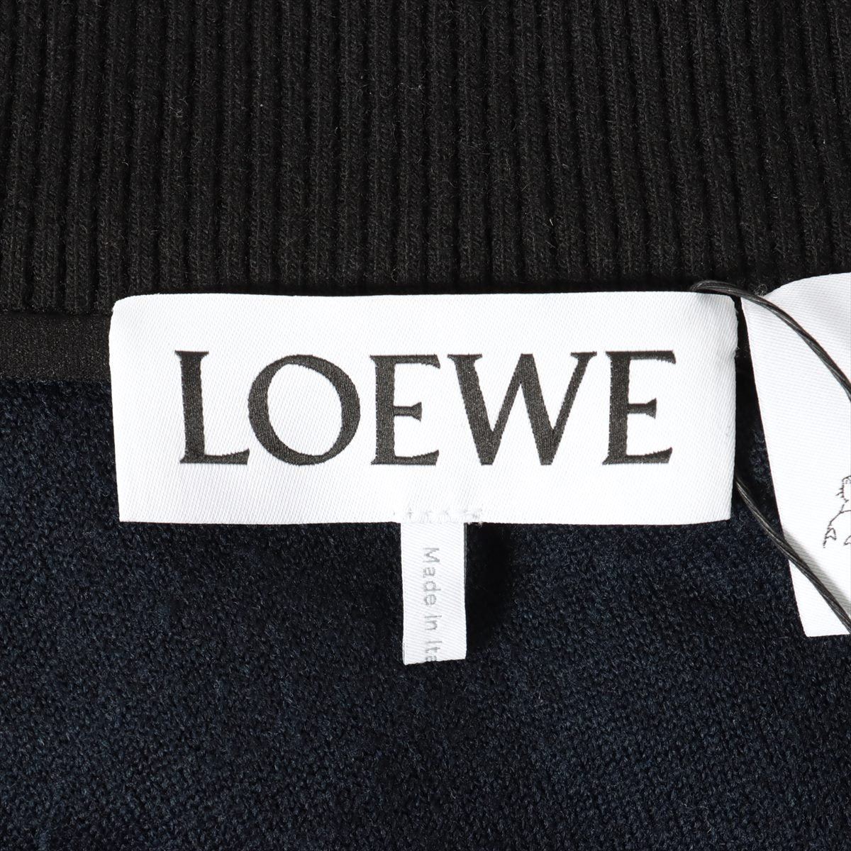 Loewe Wool & Polyester Blouson S Men's Navy Blue  HB44Y52X01 Studio Ghibli Howl's Moving Castle