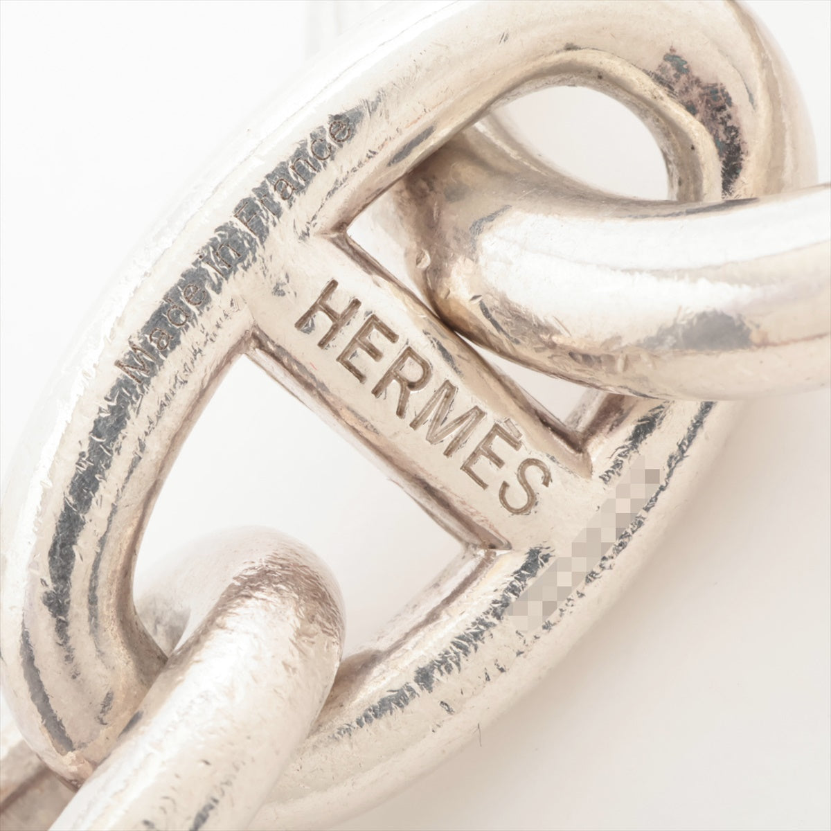 Hermès Chaîne d'Ancre TGM 12D12214  Bracelet 11 frames 925 99.5g Silver