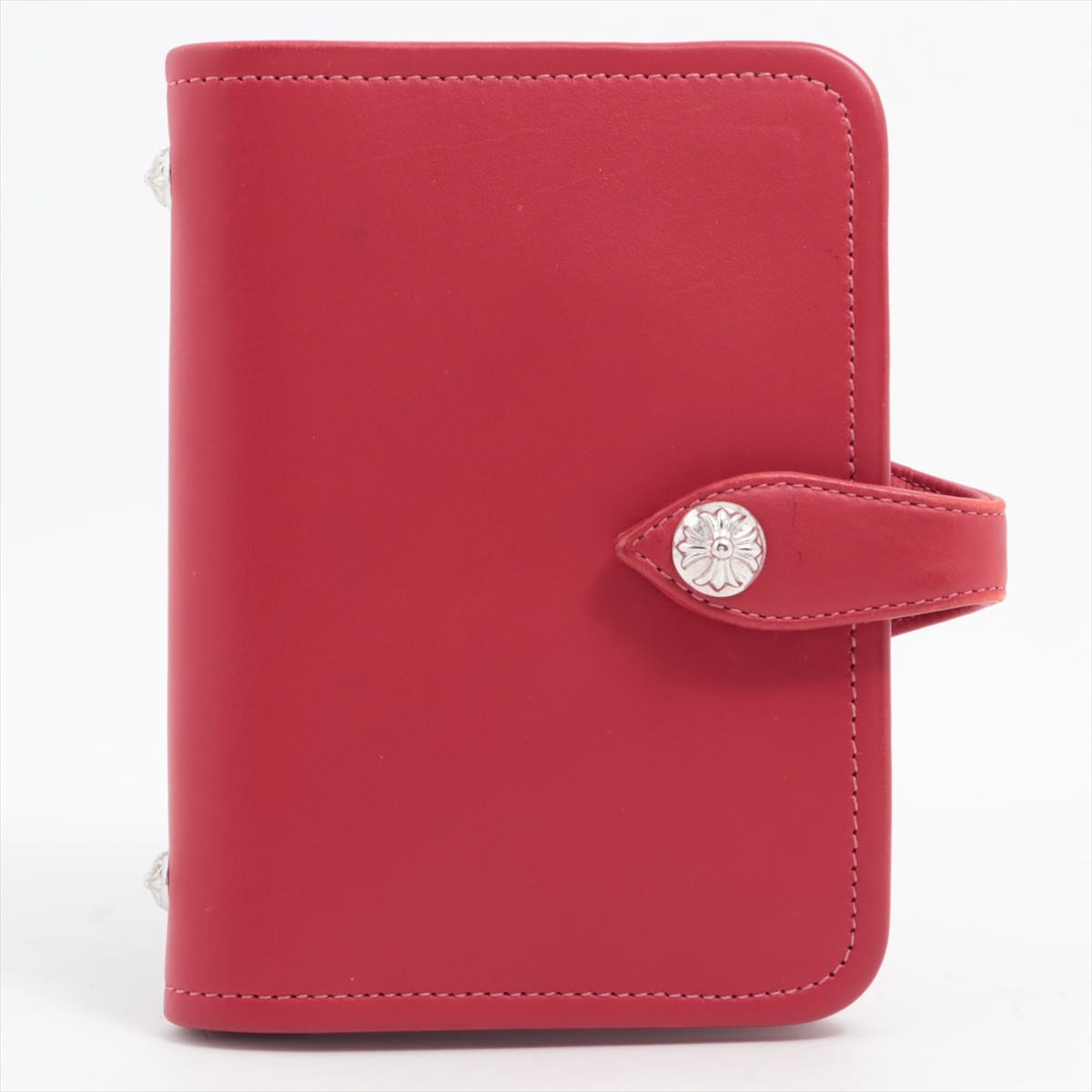 Chrome Hearts Agenda Mini Plain Notebook cover Leather With invoice