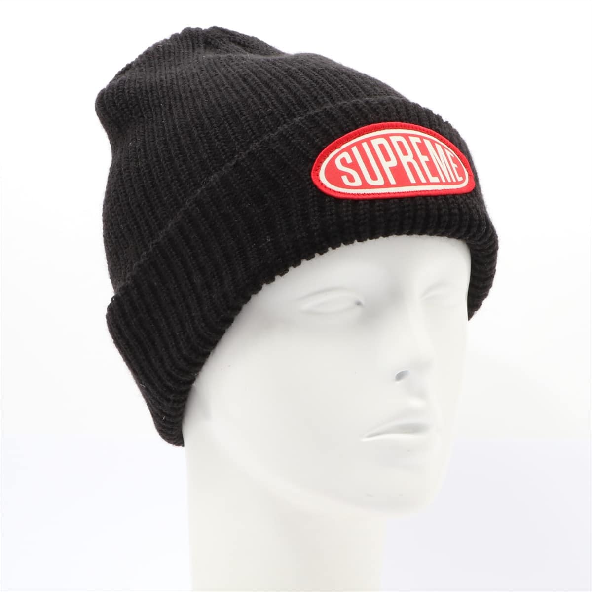 Supreme Knit cap Acrylic Black