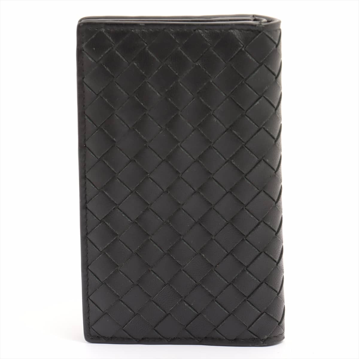 Bottega Veneta Intrecciato Leather Card case Black
