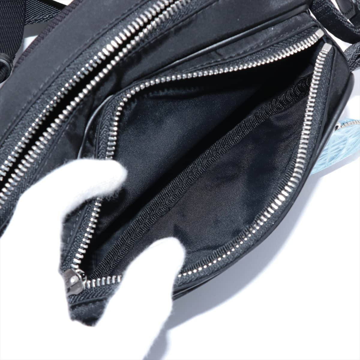 Burberry Cross Body Nylon Sling backpack Black