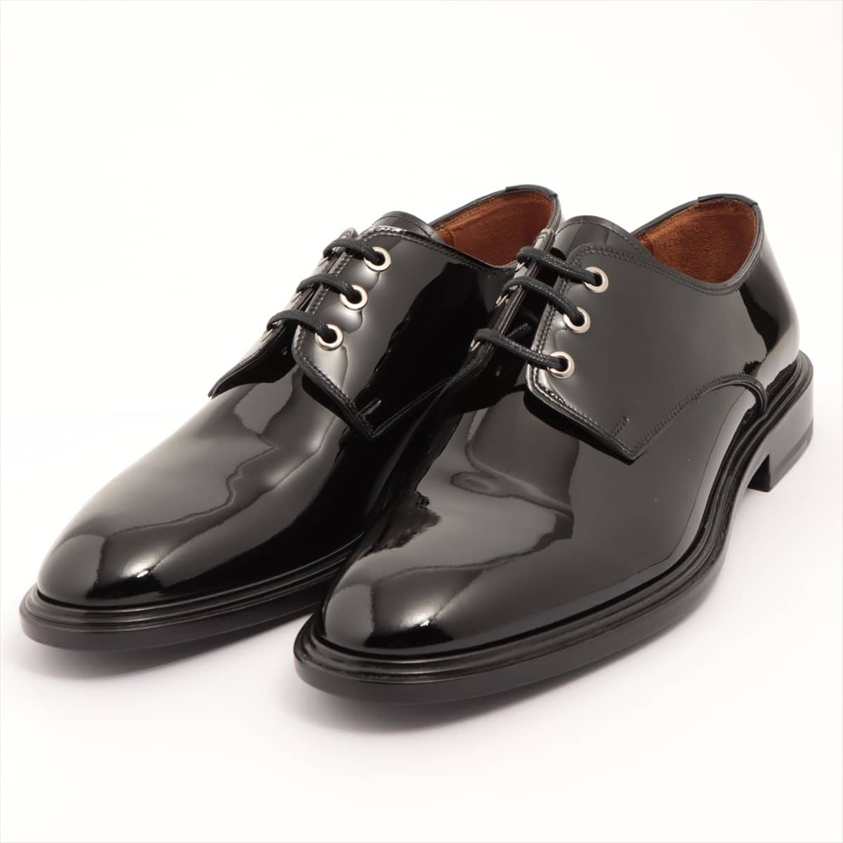Givenchy Patent leather Dress shoes 42 Men's Black BM8050