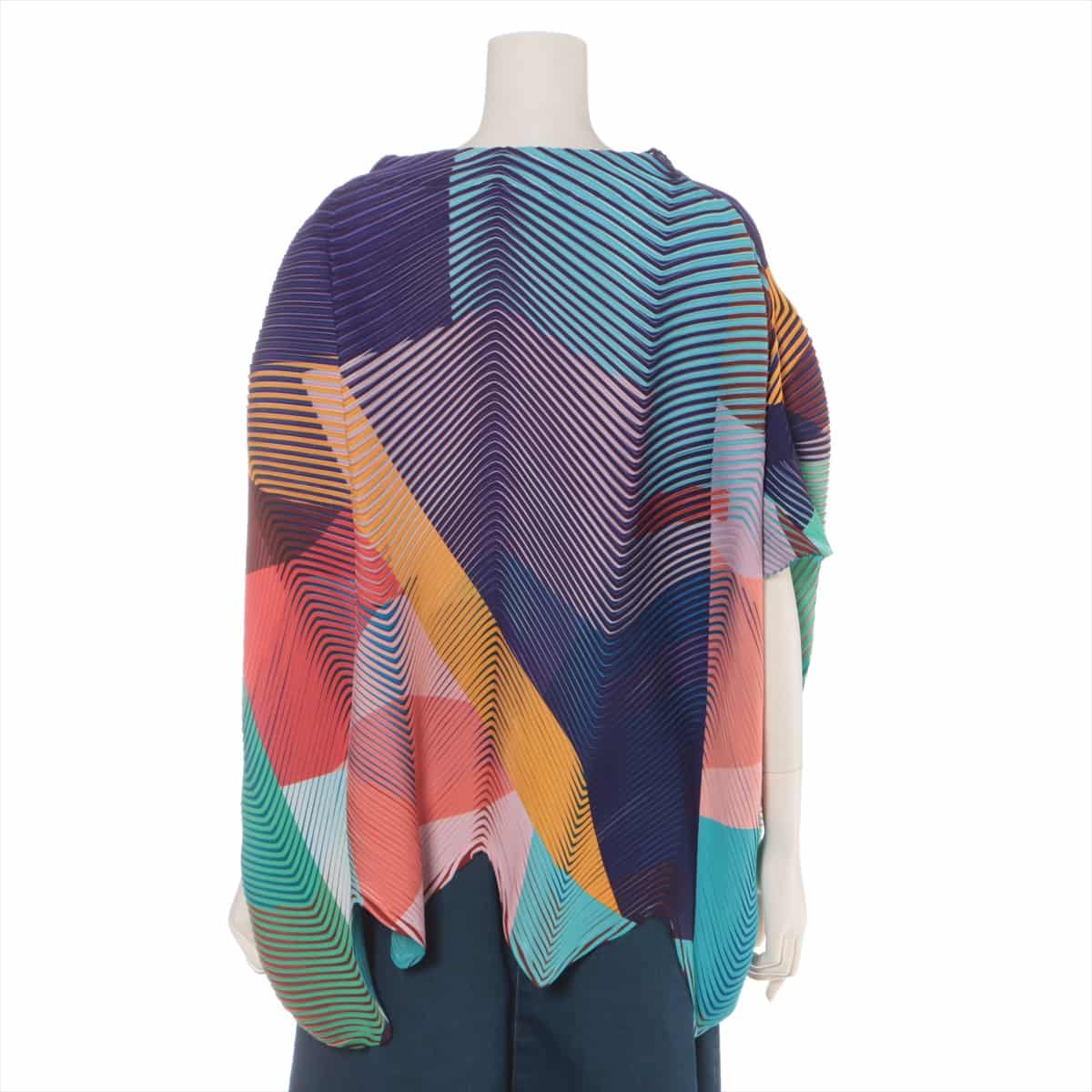 ISSEY MIYAKE Polyester Blouse 2 Ladies' Multicolor